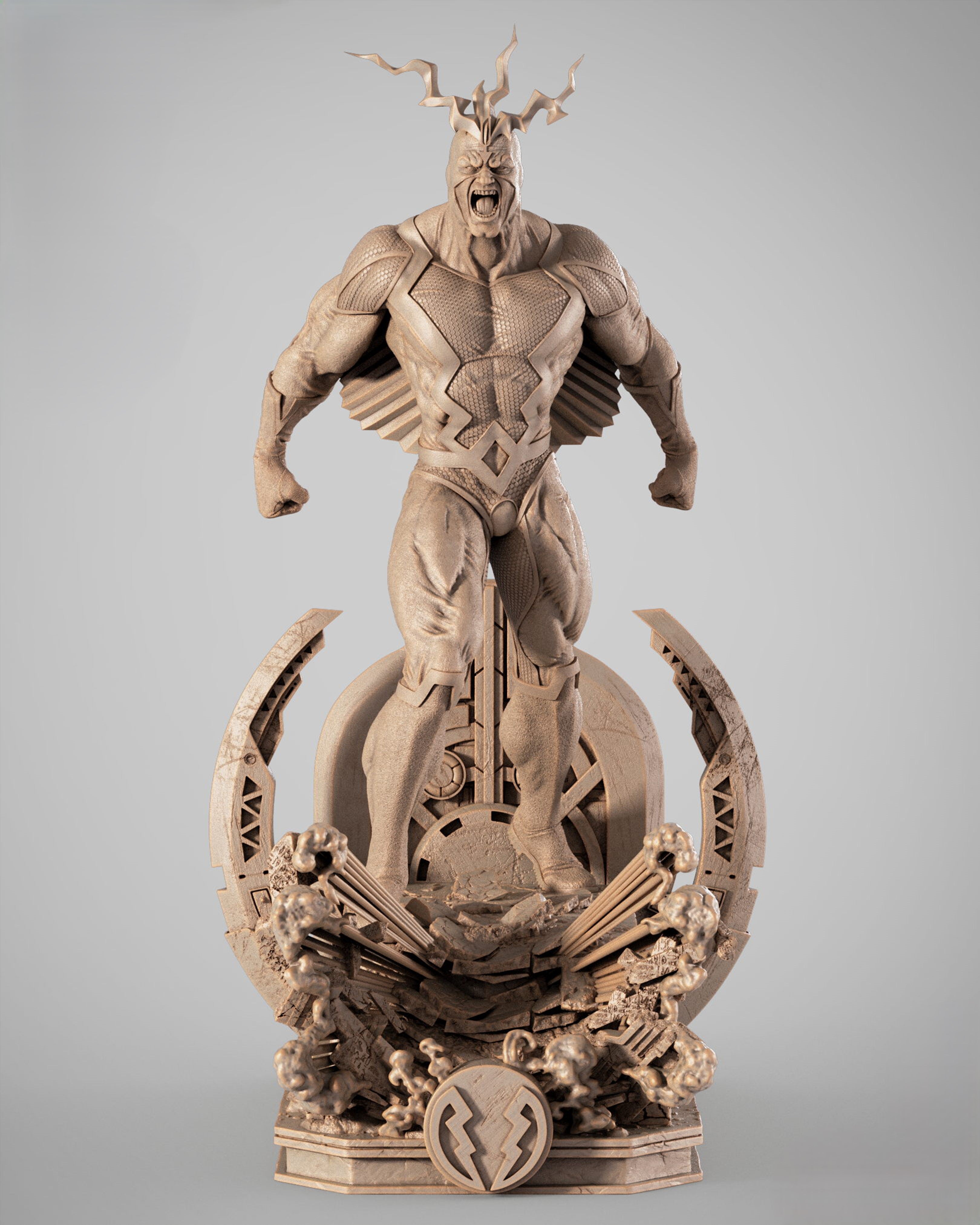 Black Window Figurine