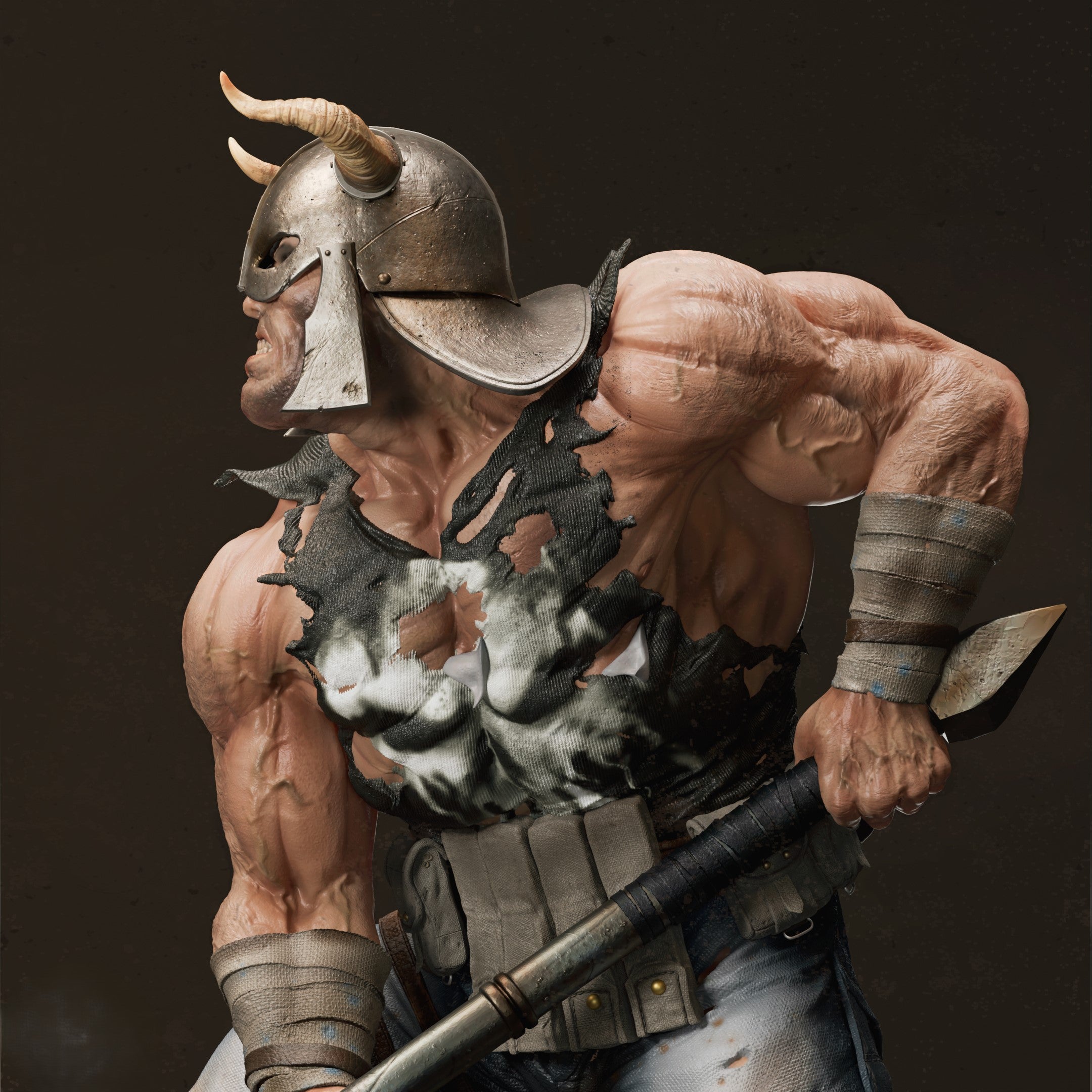 Fichier STL Punisher Mediaval - Marvel