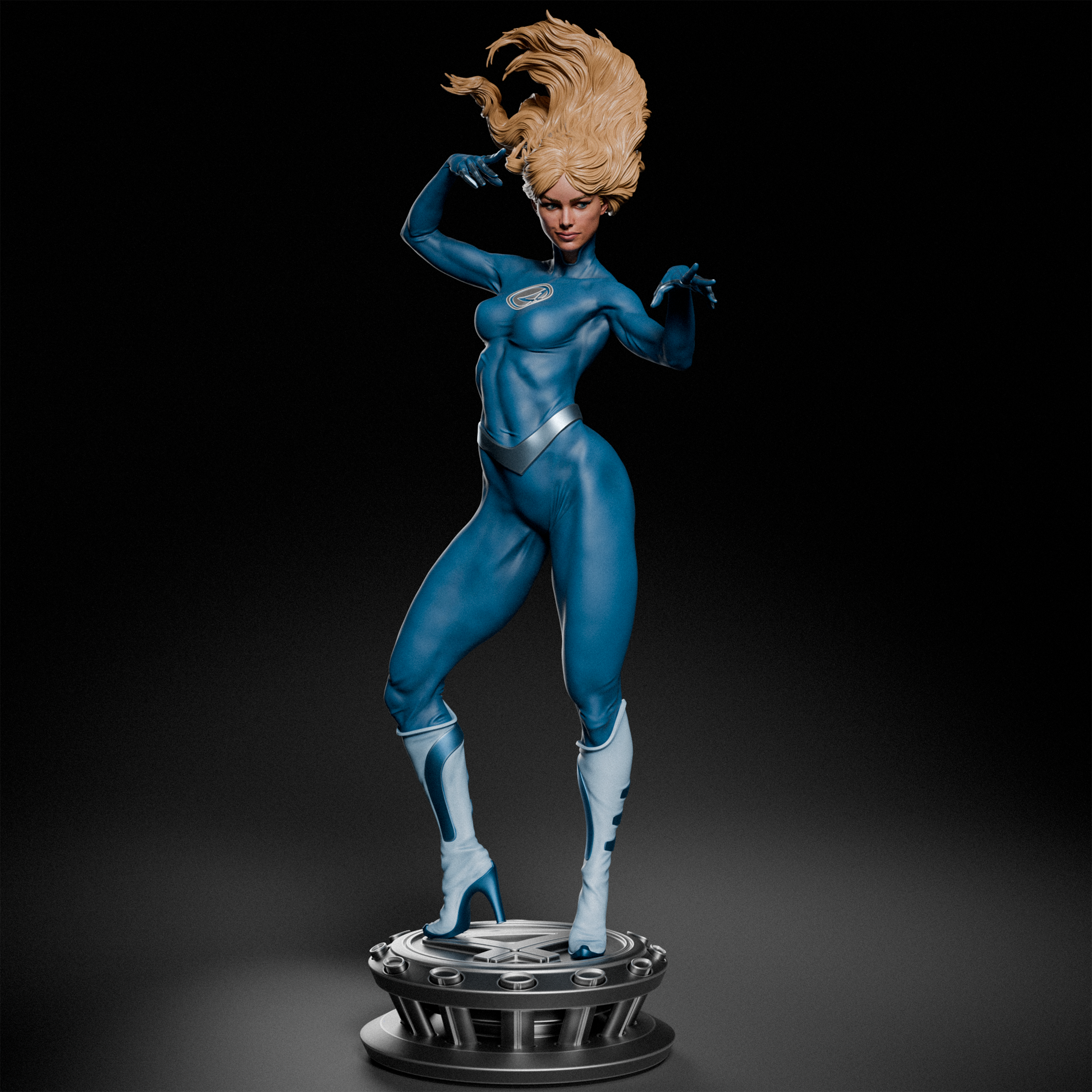 Figurine Invisible Woman - IR3D