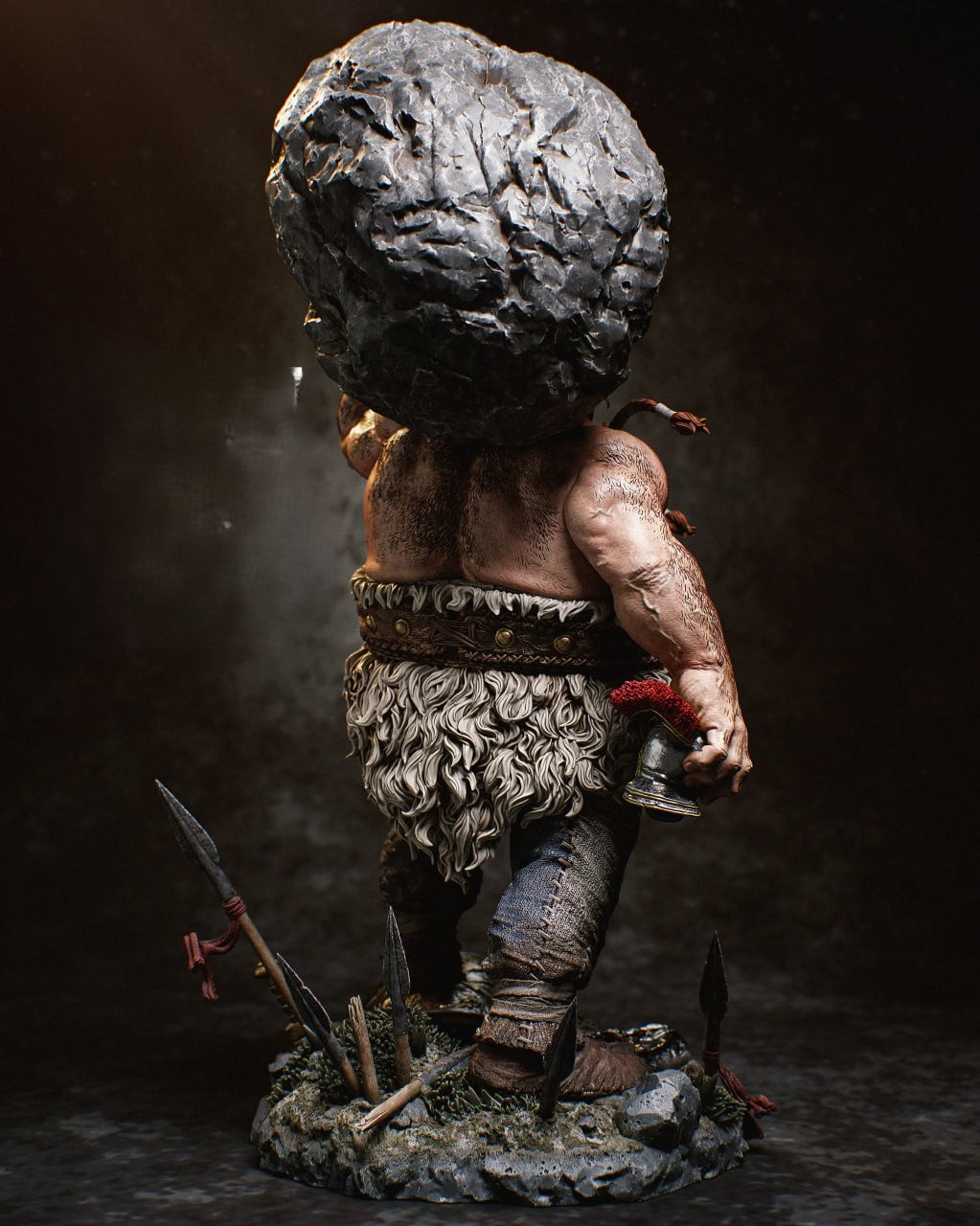 Figurine Obelix - IR3D