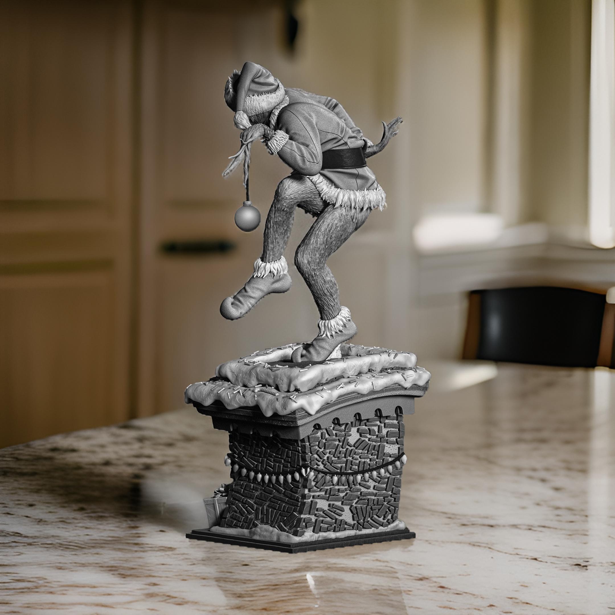 Figurine GRINCH JIM CARRY - IR3D