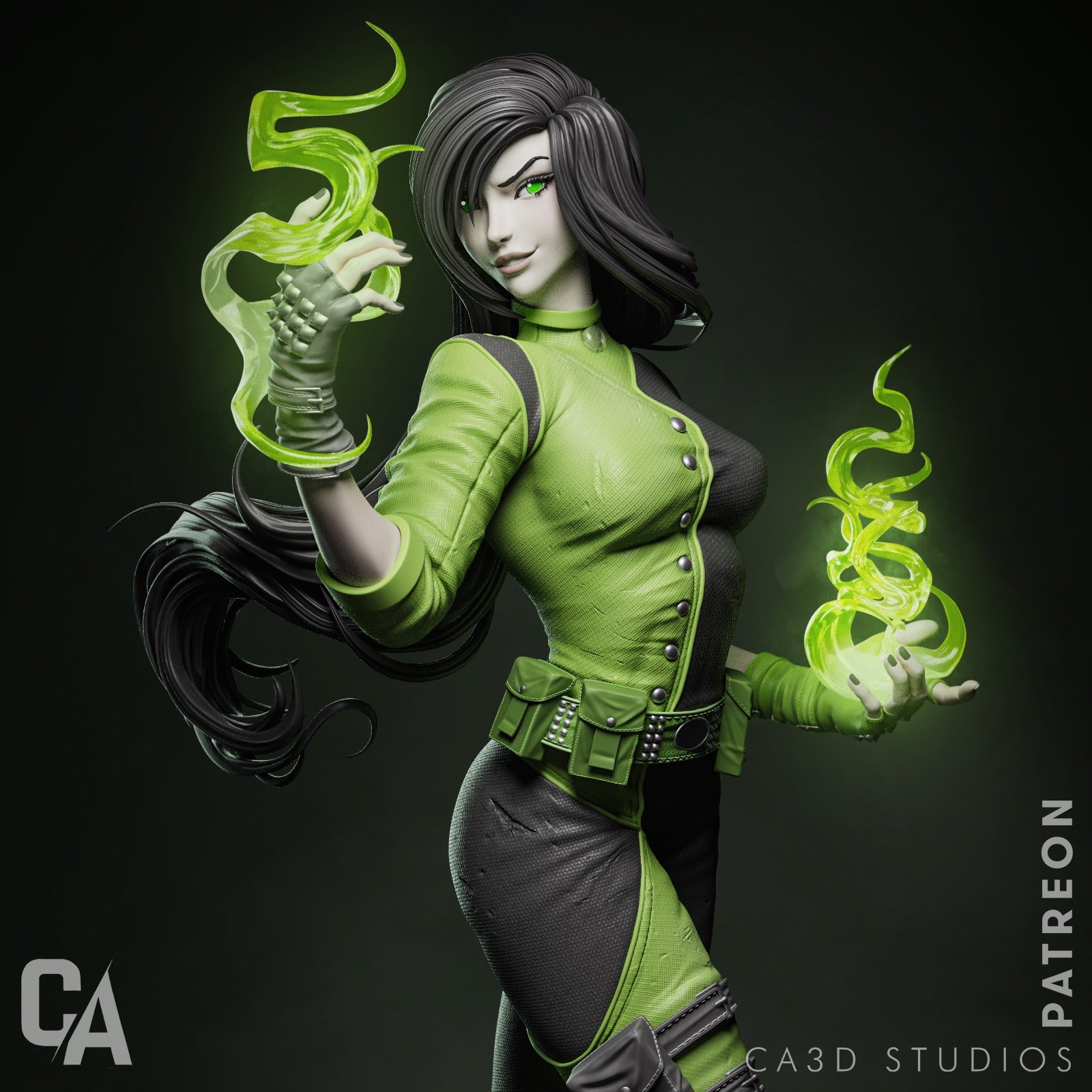 Figurine shego kim possible - IR3D