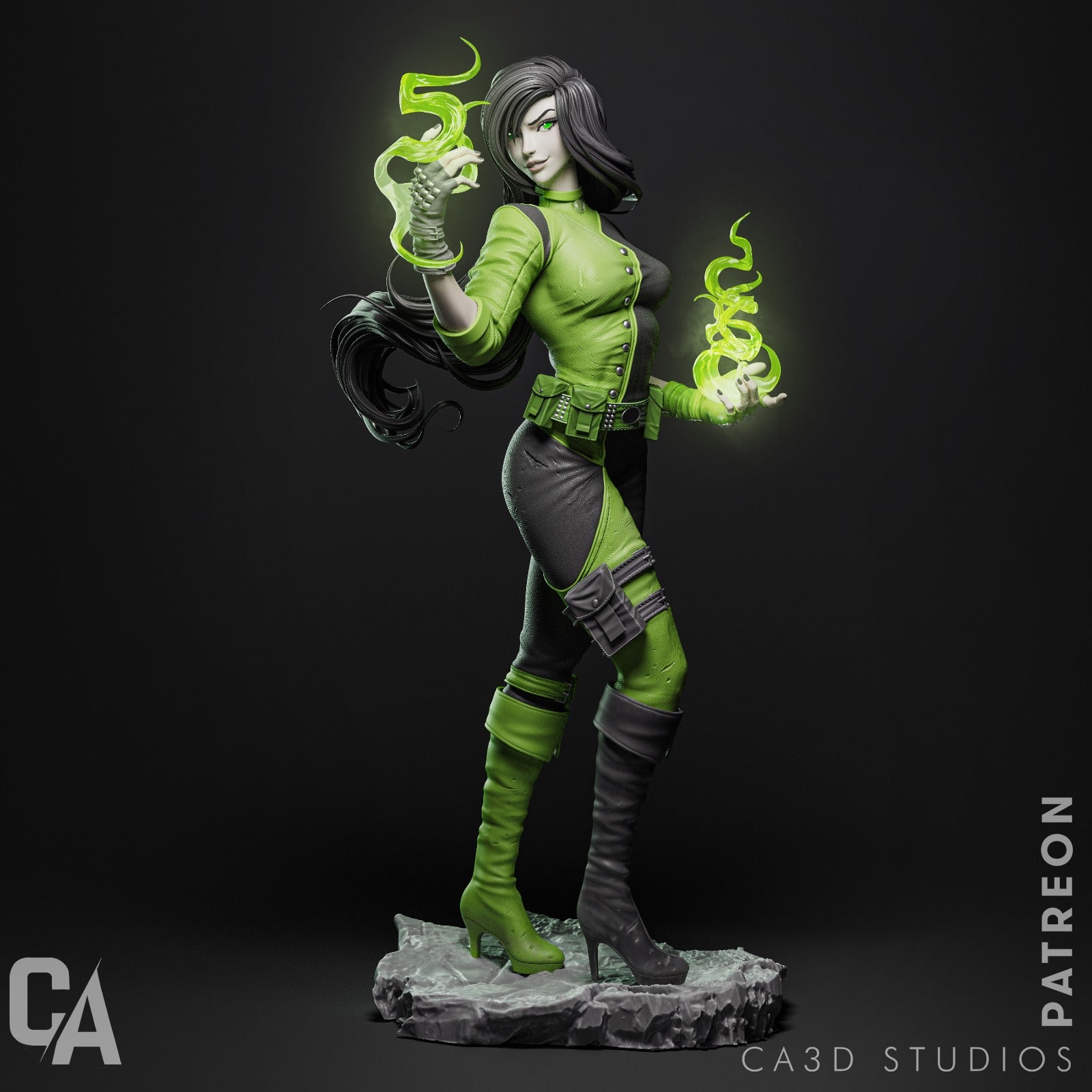 Figurine shego kim possible - IR3D