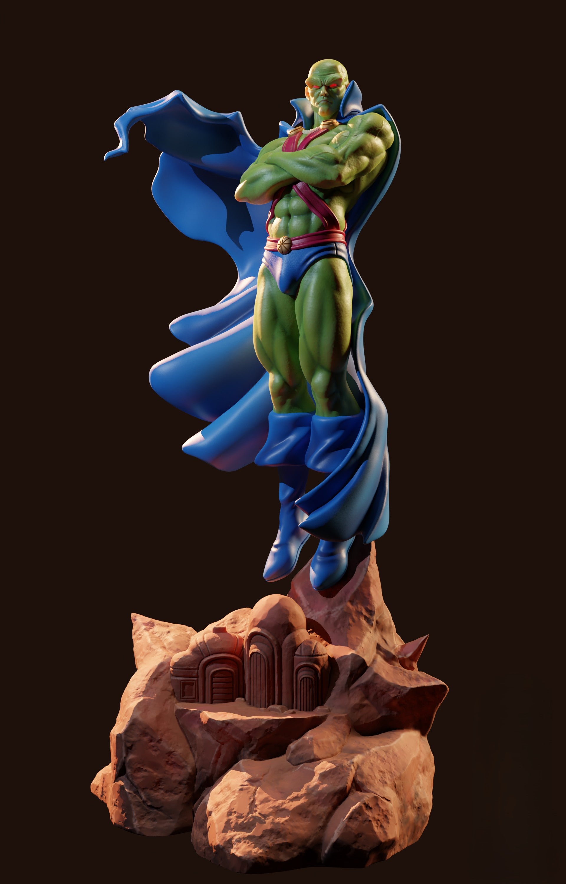 Figurine Martian Manhunter - IR3D