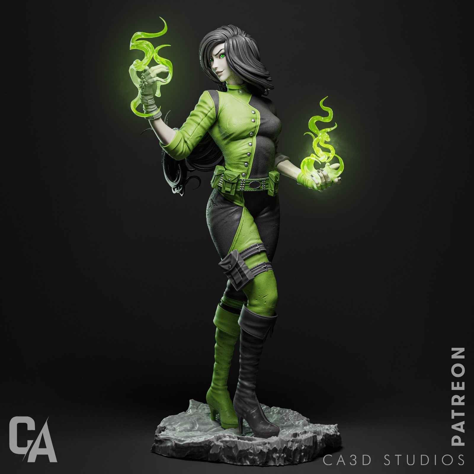 Figurine shego kim possible - IR3D