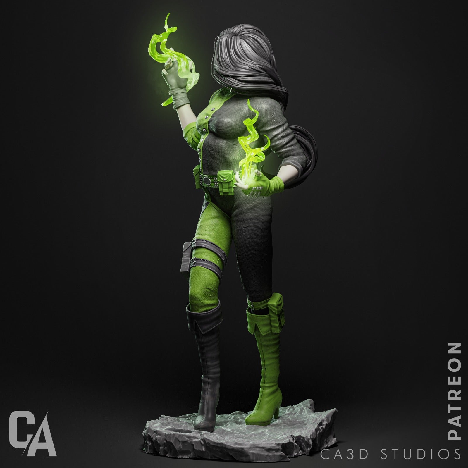 Figurine shego kim possible - IR3D