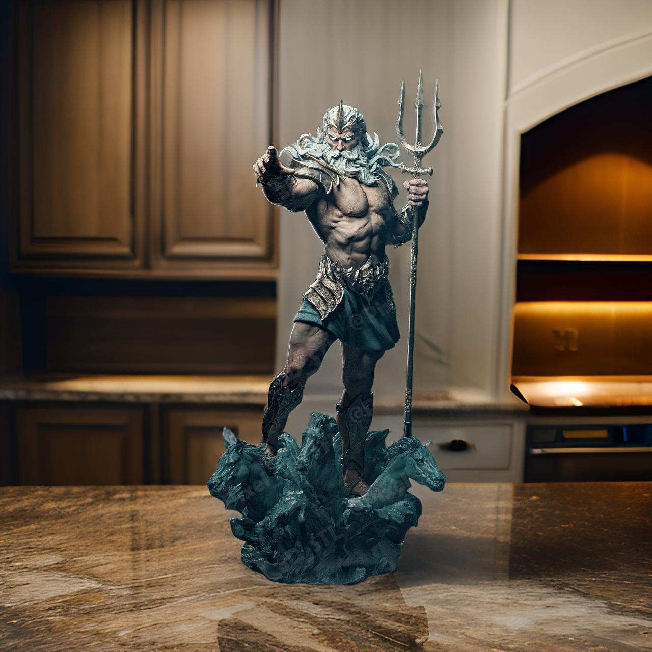 Figurine Poseidon - IR3D