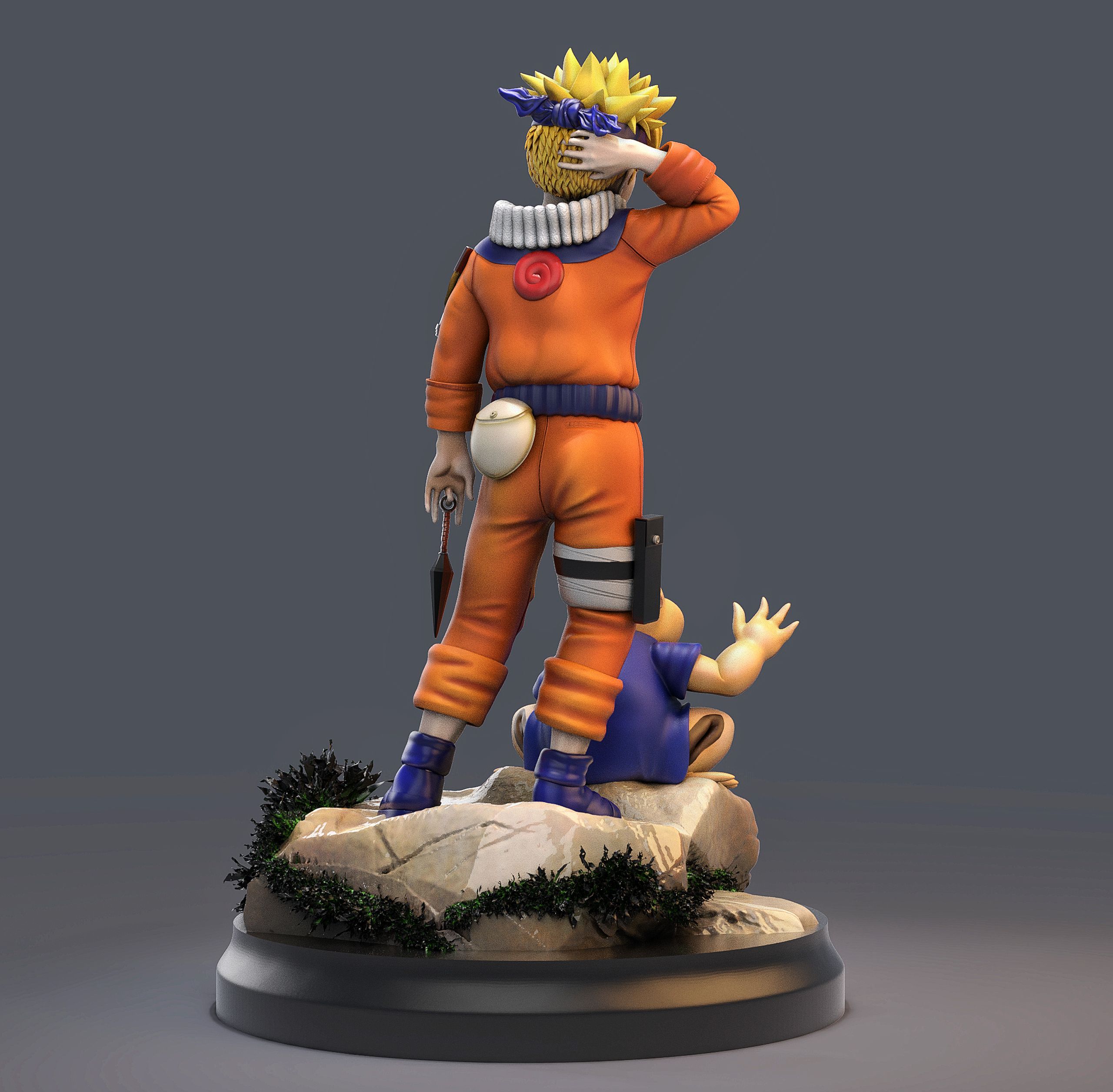 Figurine Naruto Uzumaki - Manga - IR3D