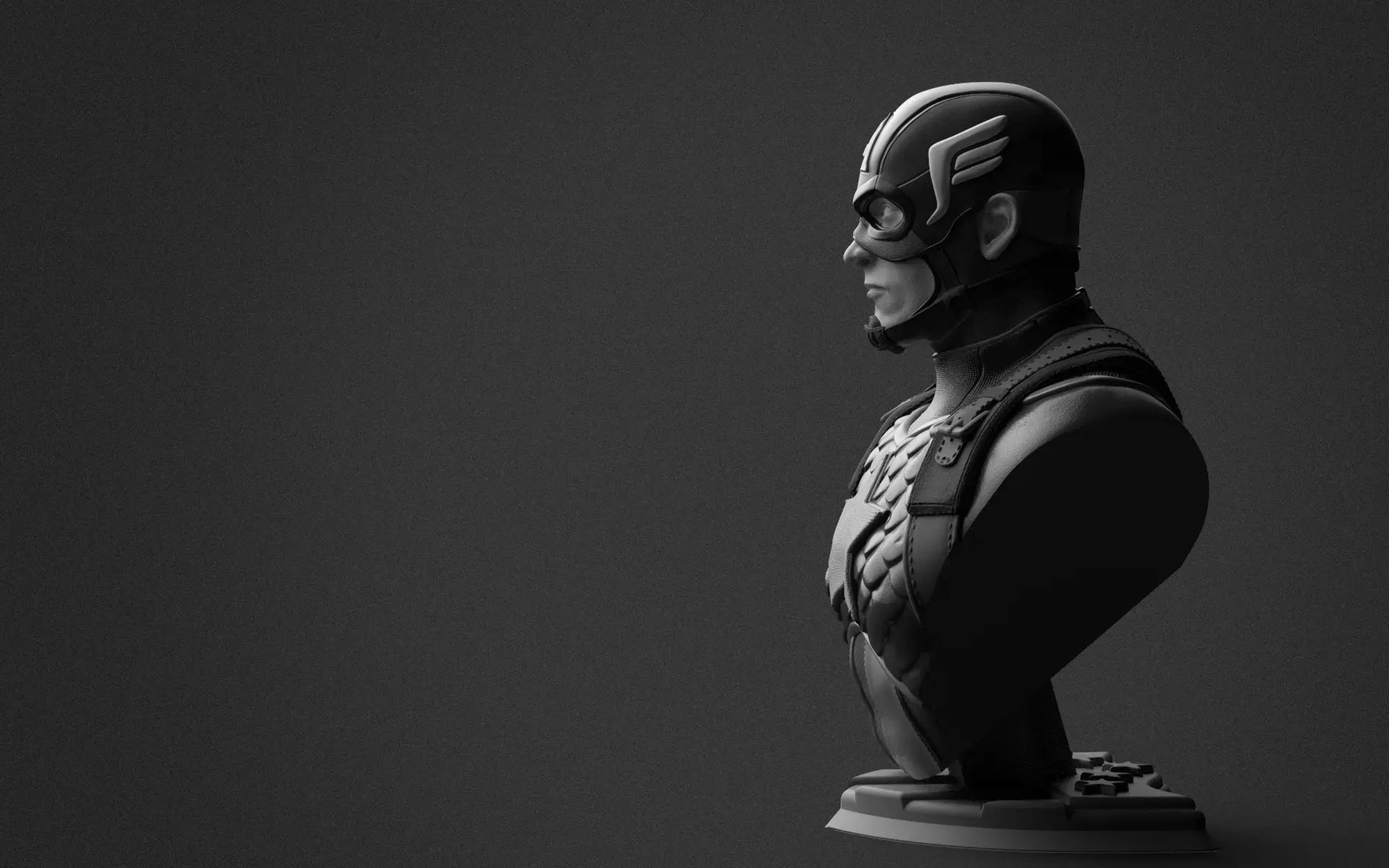 Buste Captain America - IR3D