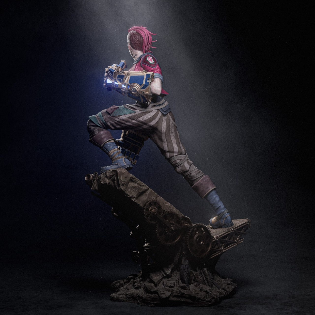 Figurine VI arcane league of legend - IR3D