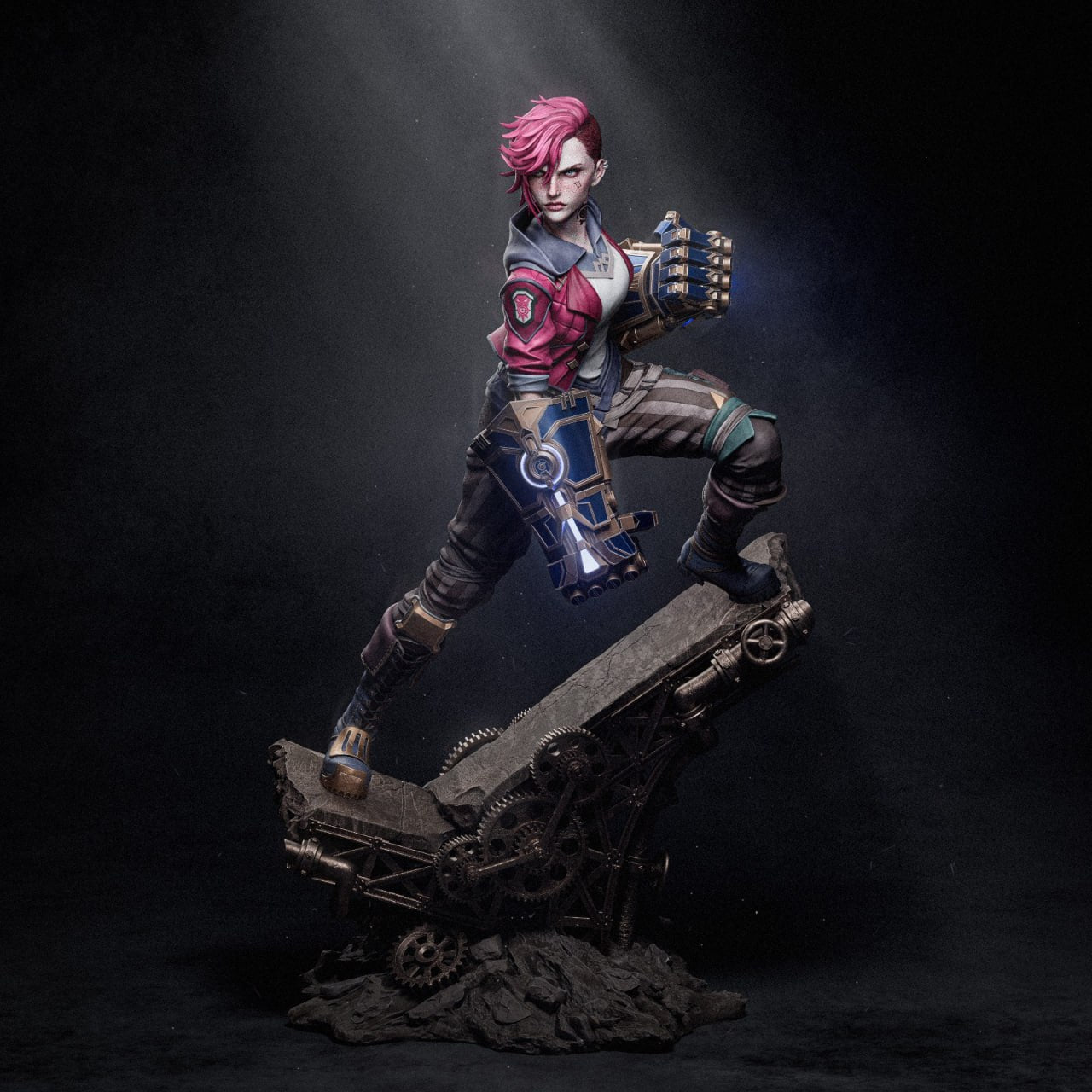 Figurine VI arcane league of legend - IR3D