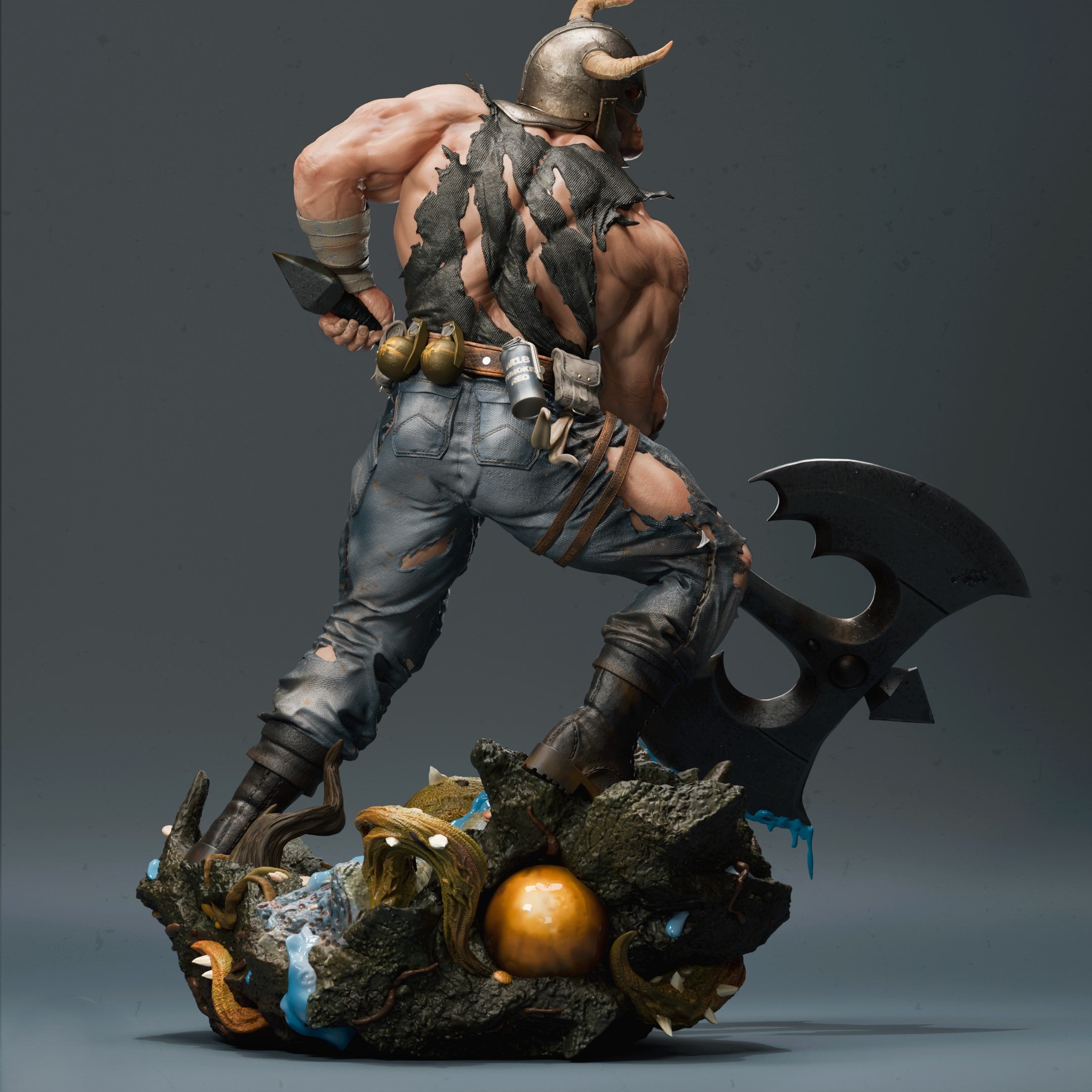 Fichier STL Punisher Mediaval - Marvel