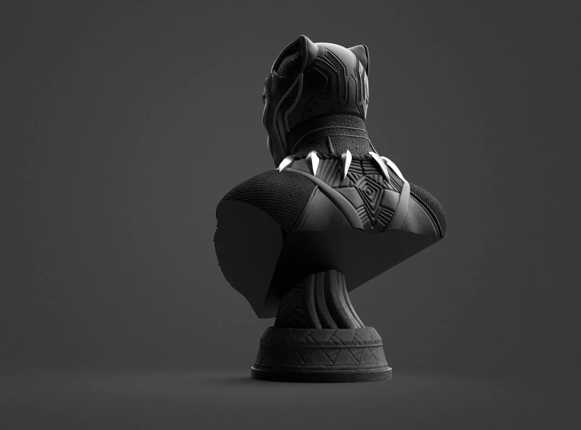 buste Black Panther - IR3D