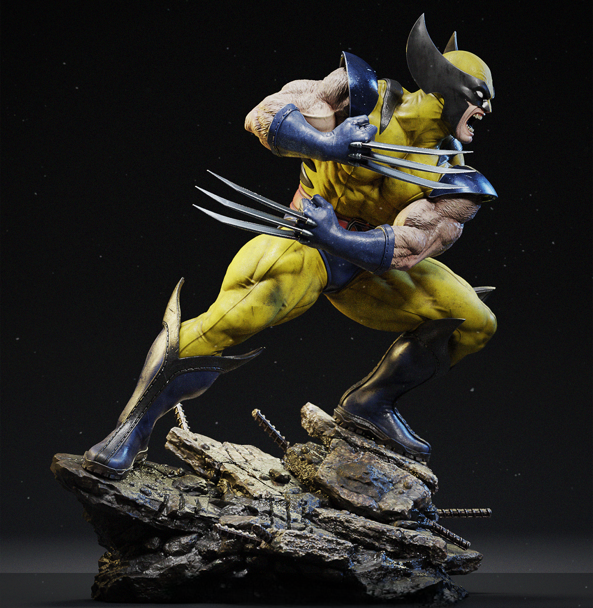 Figurine Wolverine - IR3D