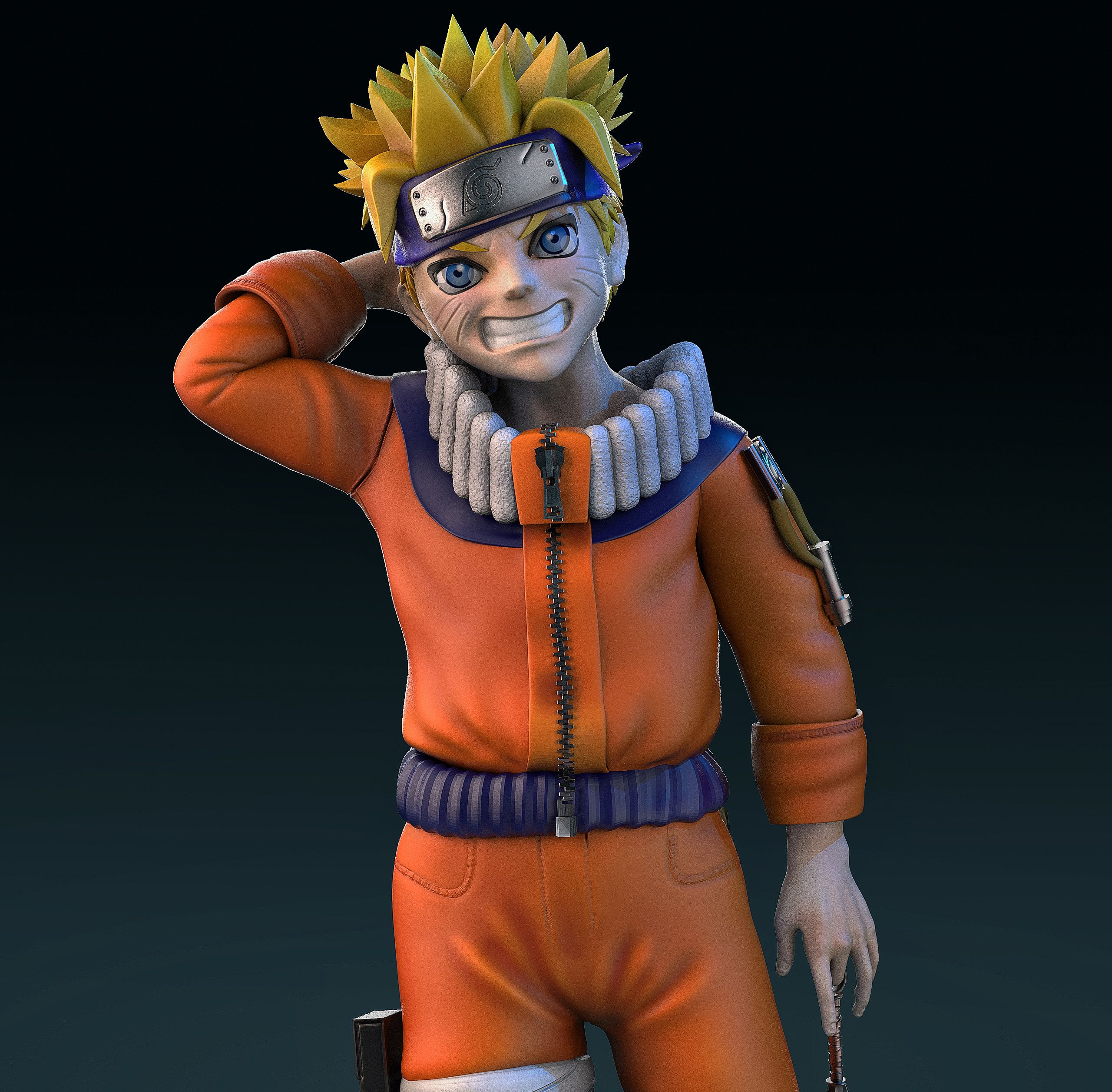 Figurine Naruto Uzumaki - Manga - IR3D
