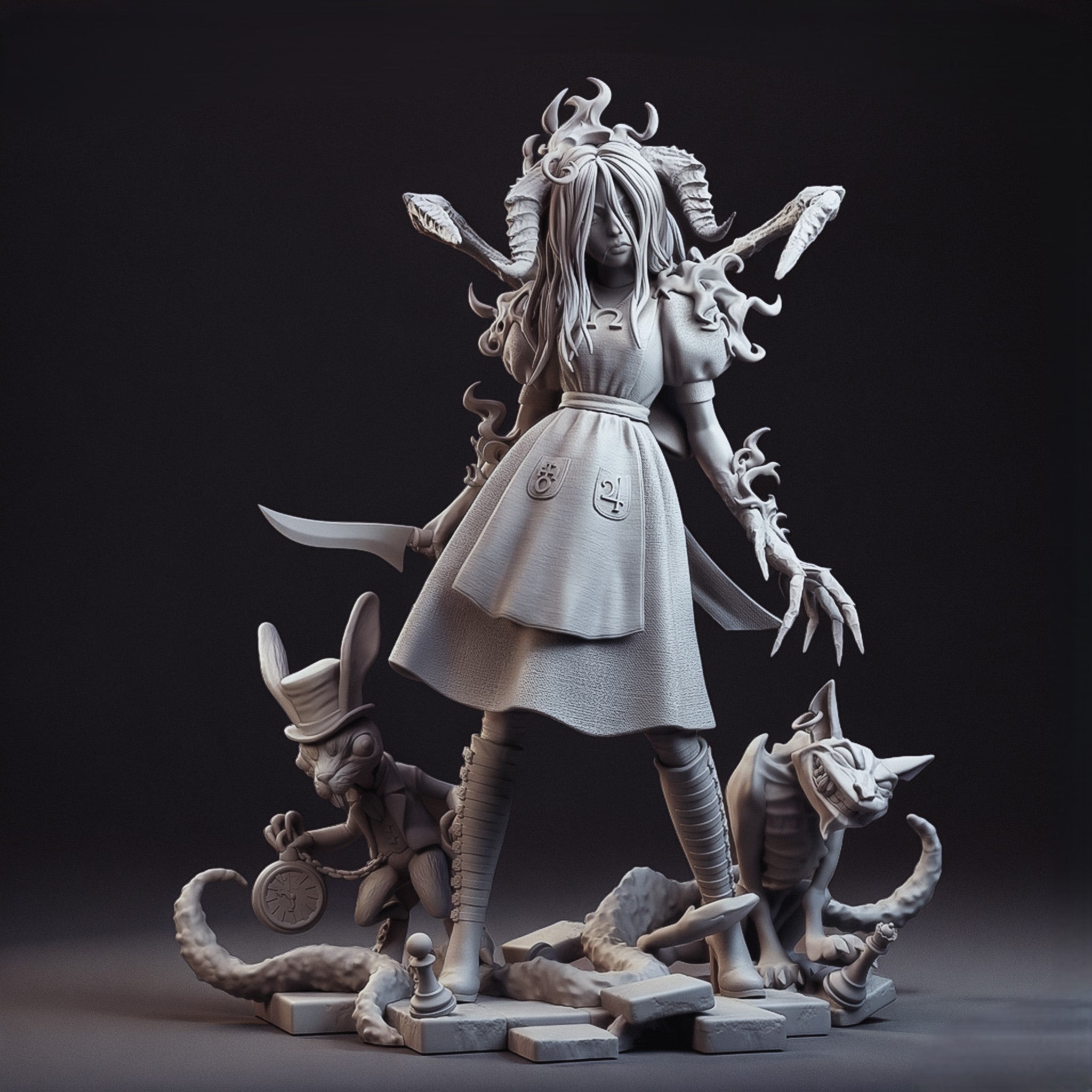 Fichier STL Alice - IR3D