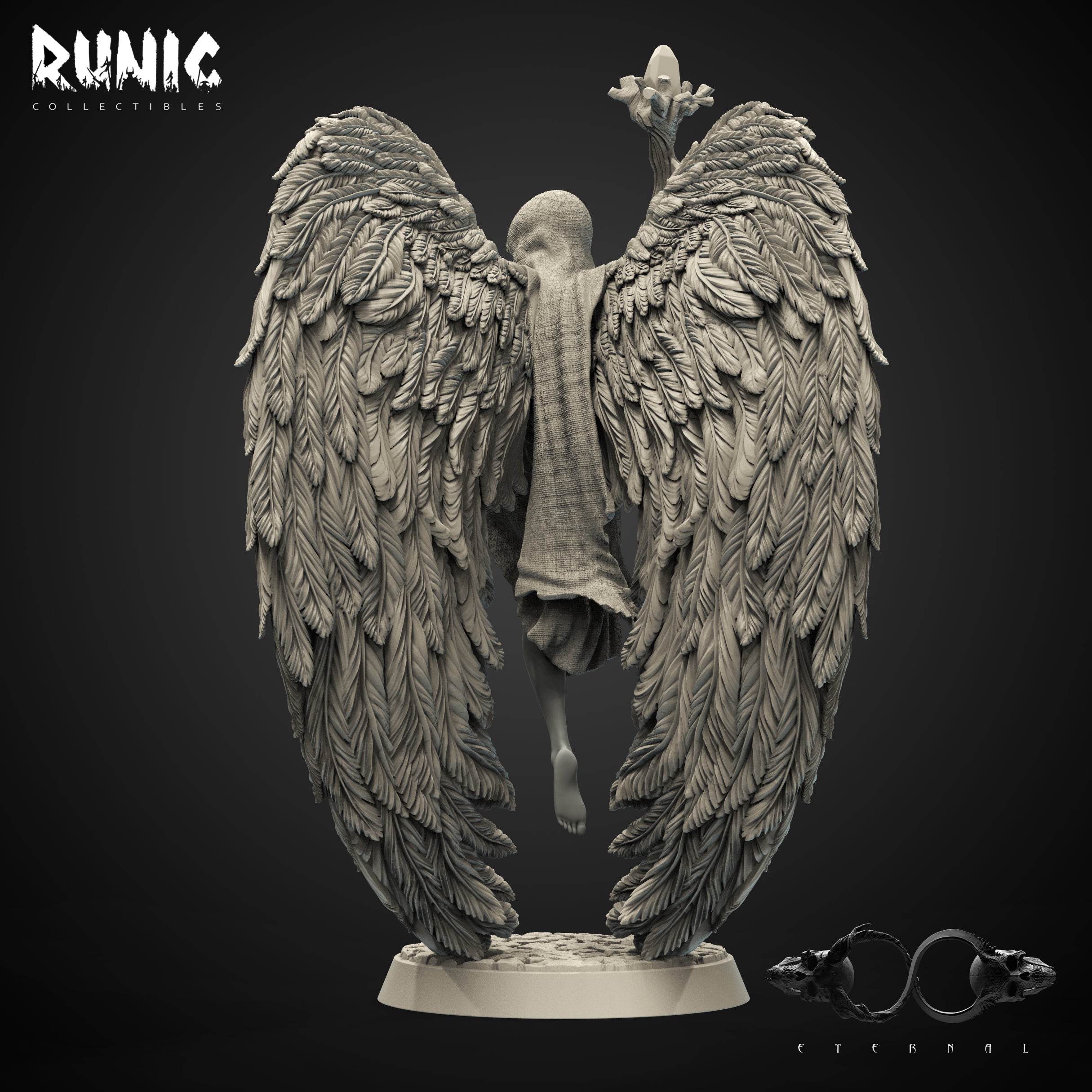Figurine Runic Treasury - Althea, Angel of Charity - IR3D