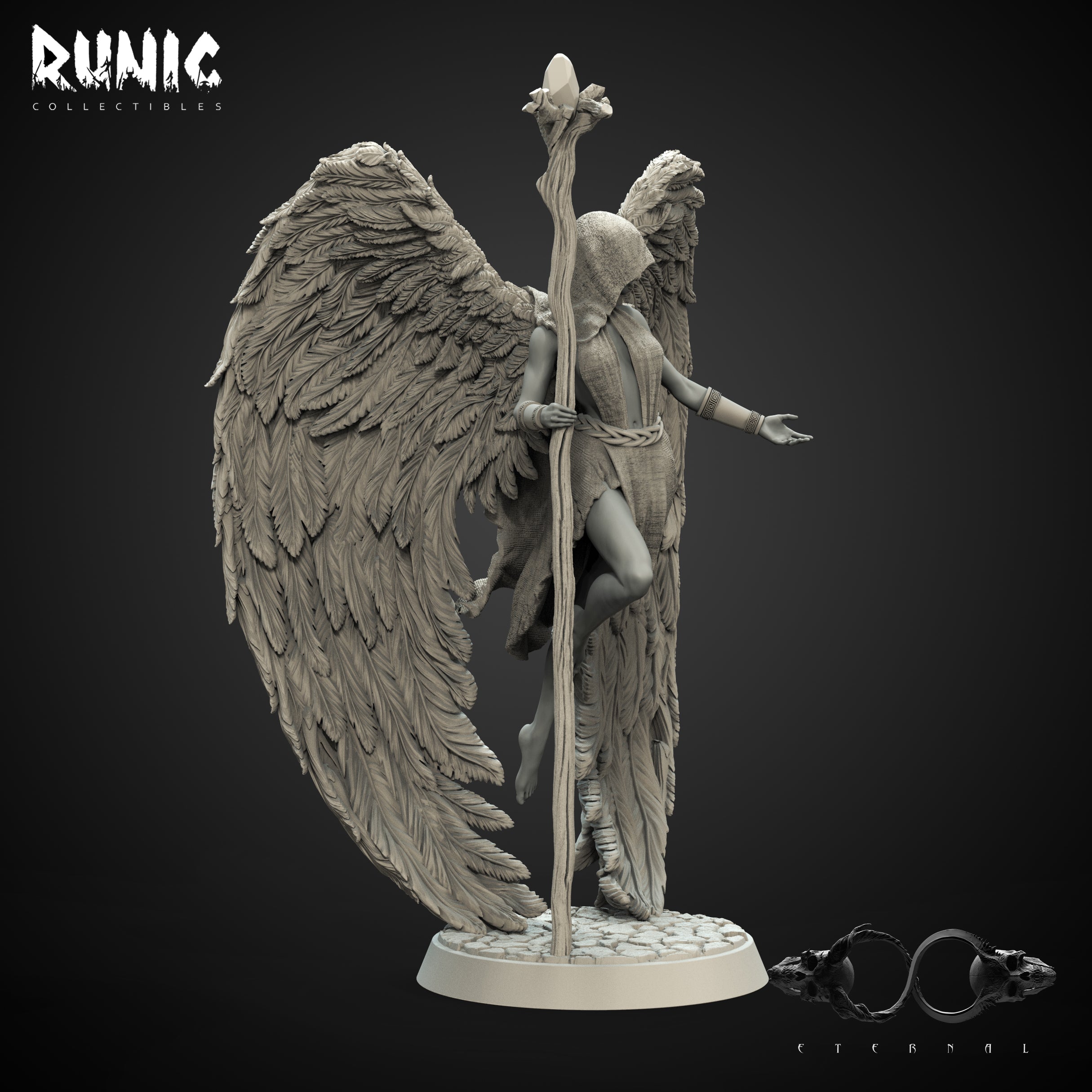 Figurine Runic Treasury - Althea, Angel of Charity - IR3D