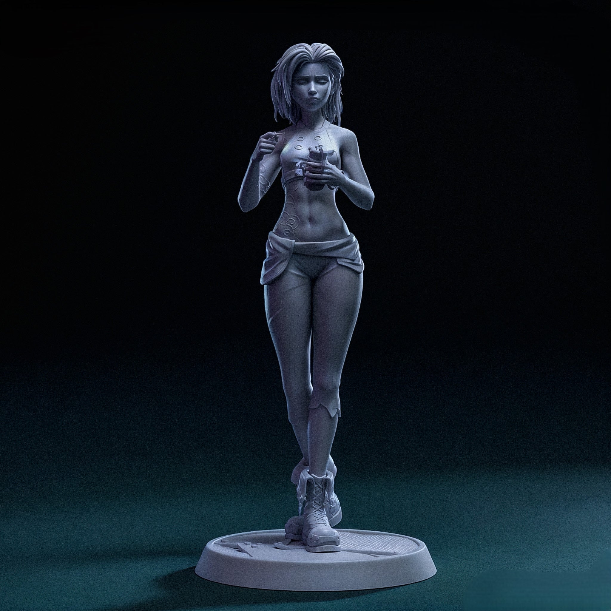 Figurine broken jinx - IR3D