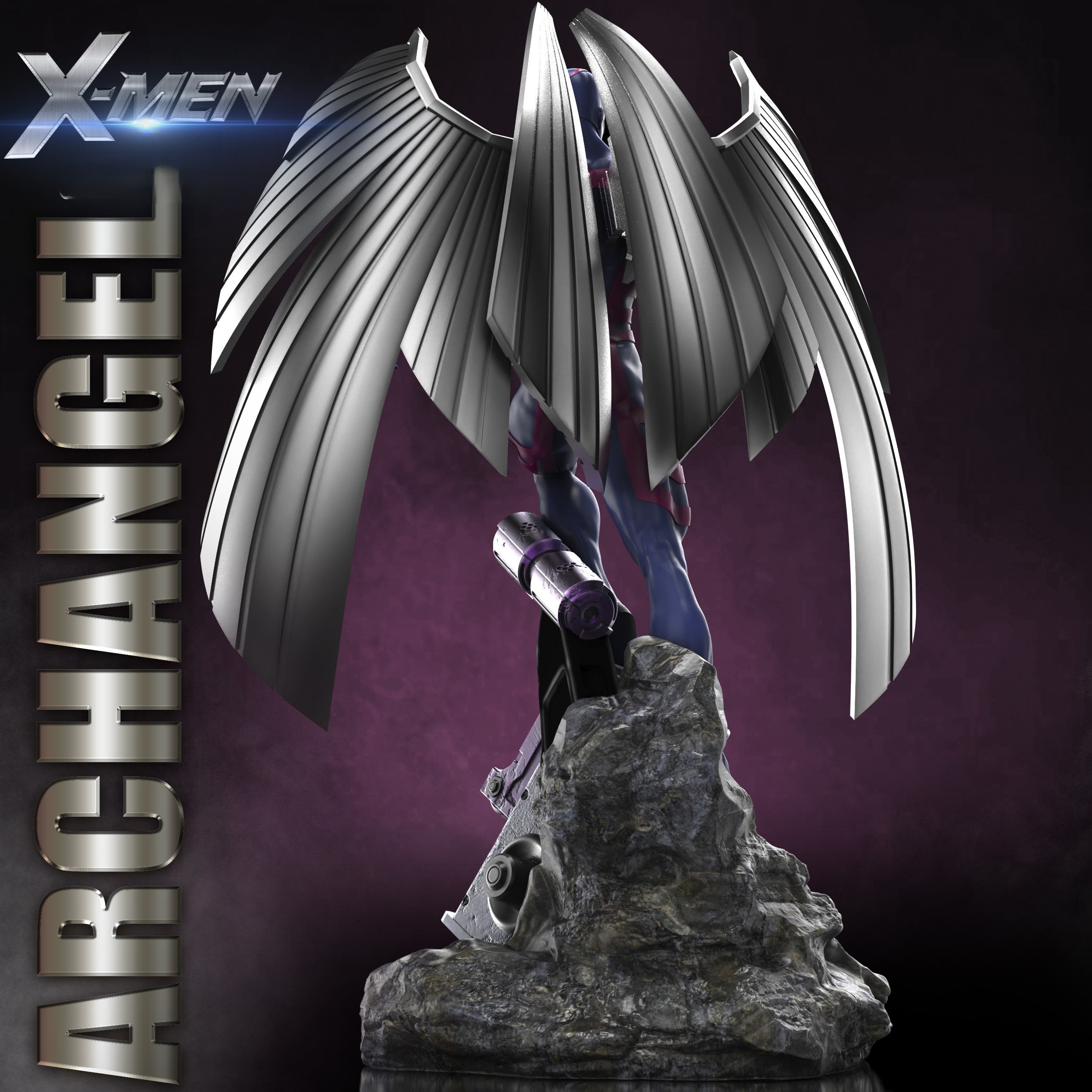 Black Window Figurine