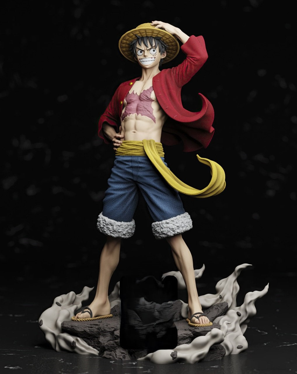 Figurine Monkey D. Luffy - Manga
