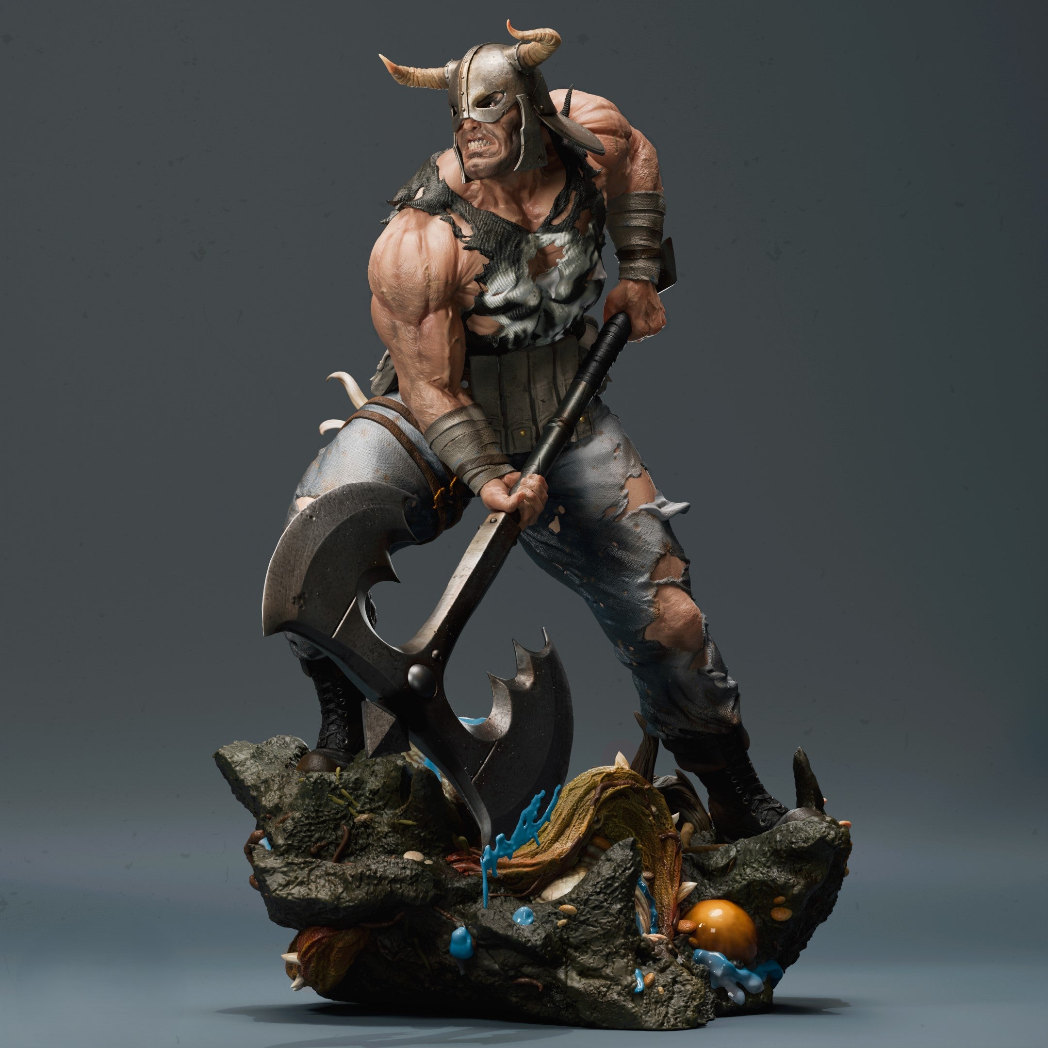 Figurine Punisher Mediaval - Marvel IR3D