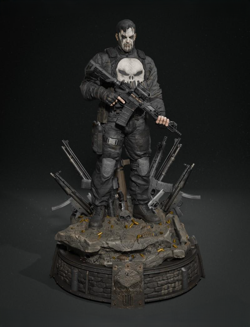Figurine Punisher Ultimate Series - Marvel