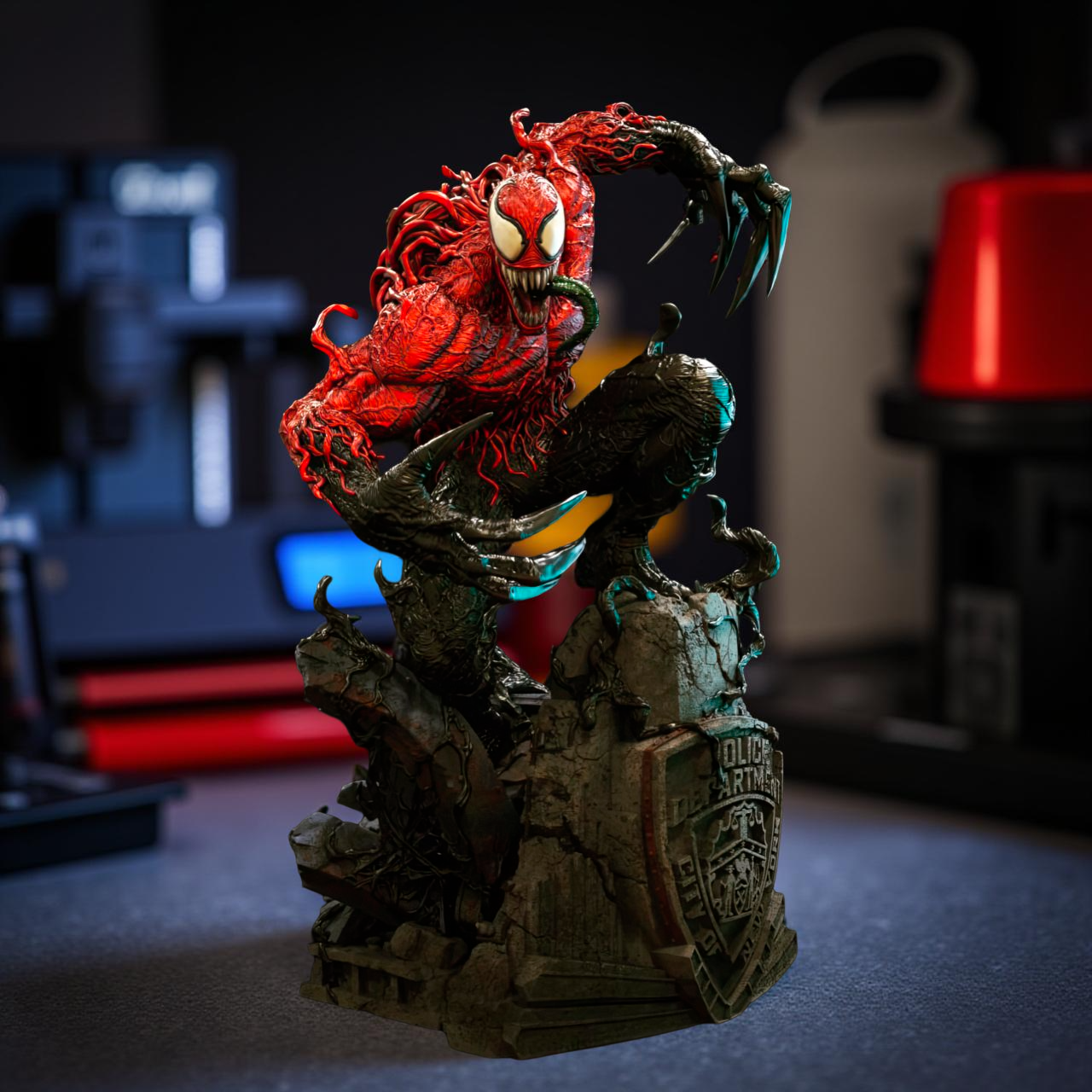 Black Window Figurine