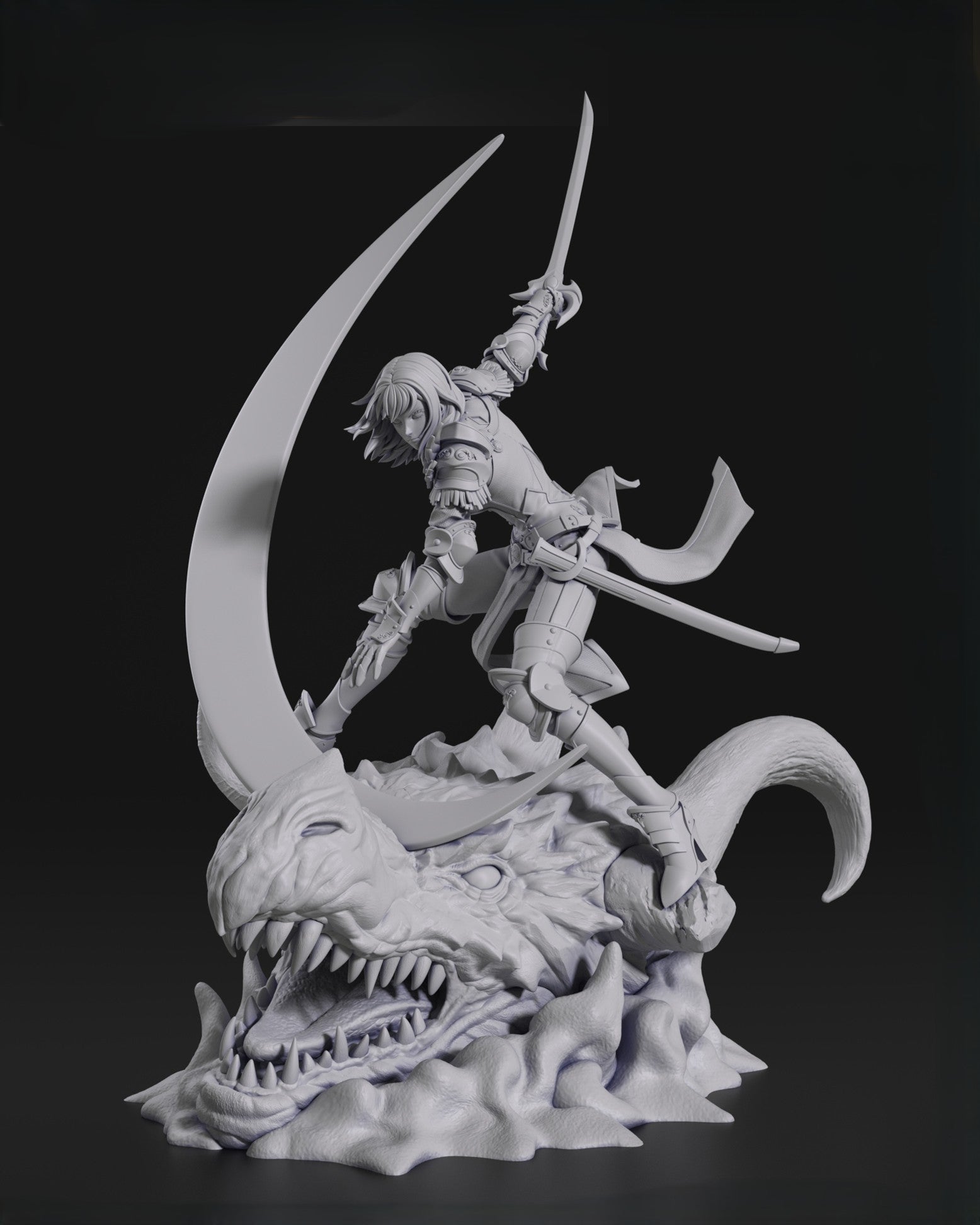 Fugurine Cha Hae-In - Solo Leveling - IR3D