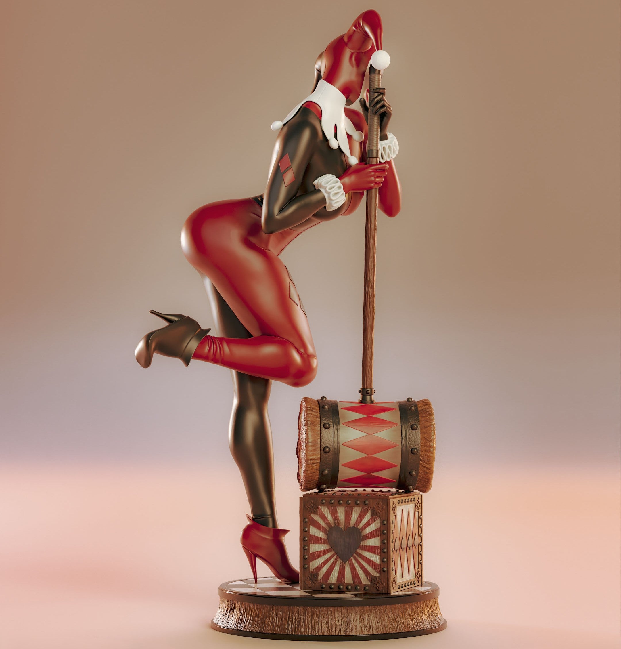 Figurine Harley Quinn Classic - IR3D