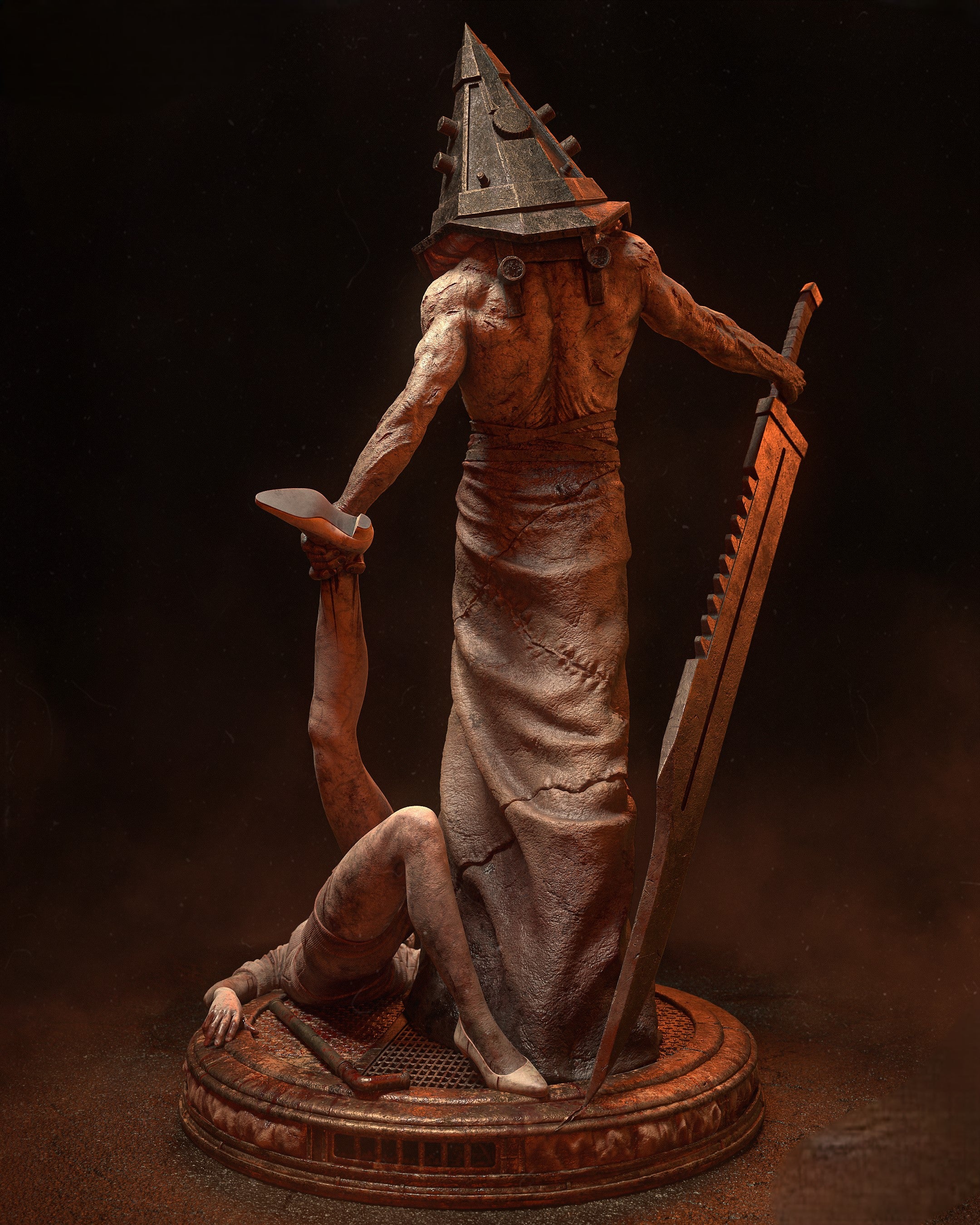 Figurine Pyramid Head - IR3D