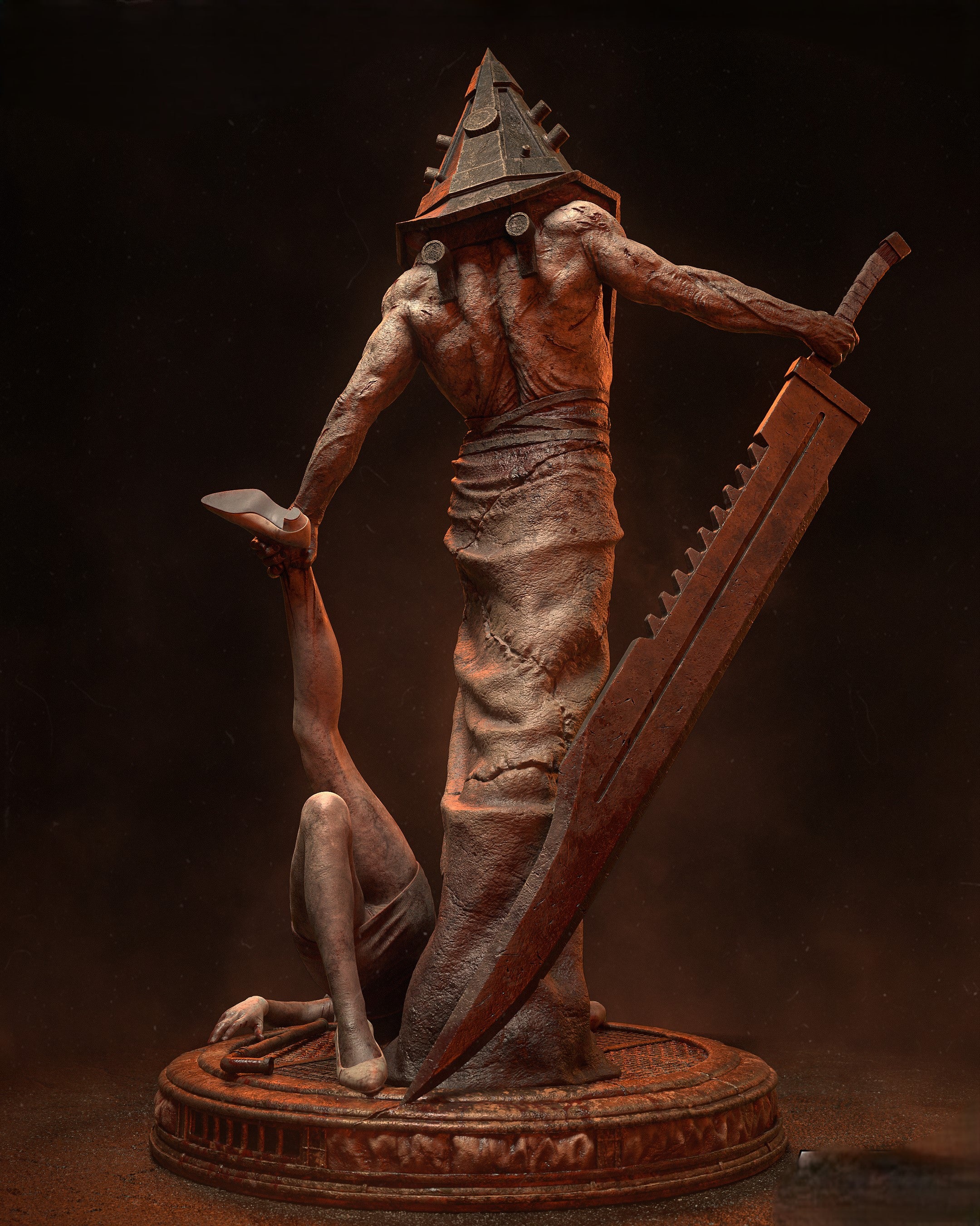 Figurine Pyramid Head - IR3D