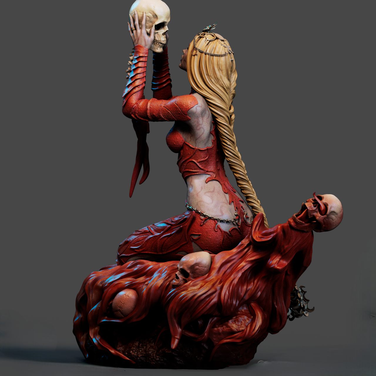 Figurine Orin The Red - IR3D