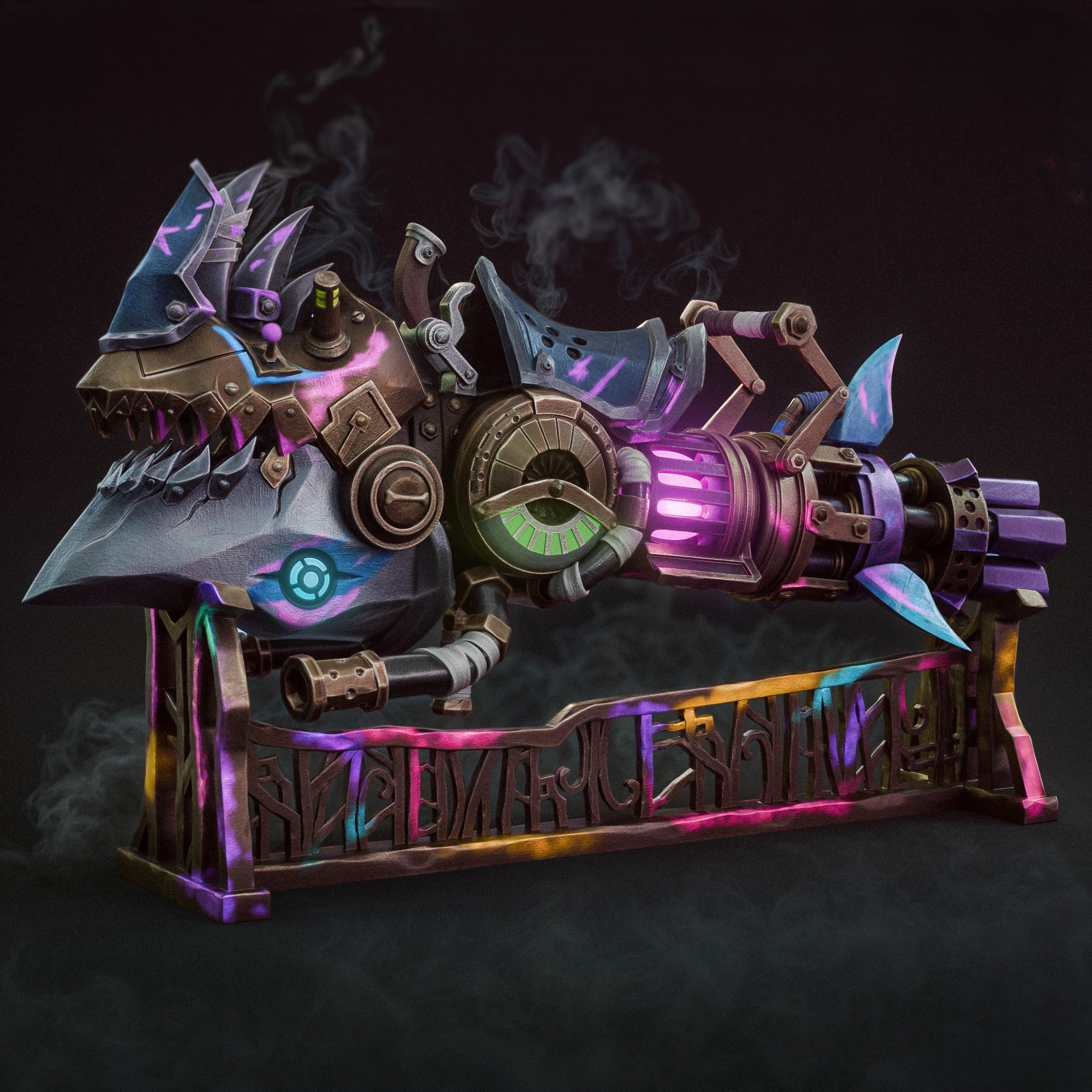 Fichier STL Jinx's Rhino Gun - Arcane - IR3D