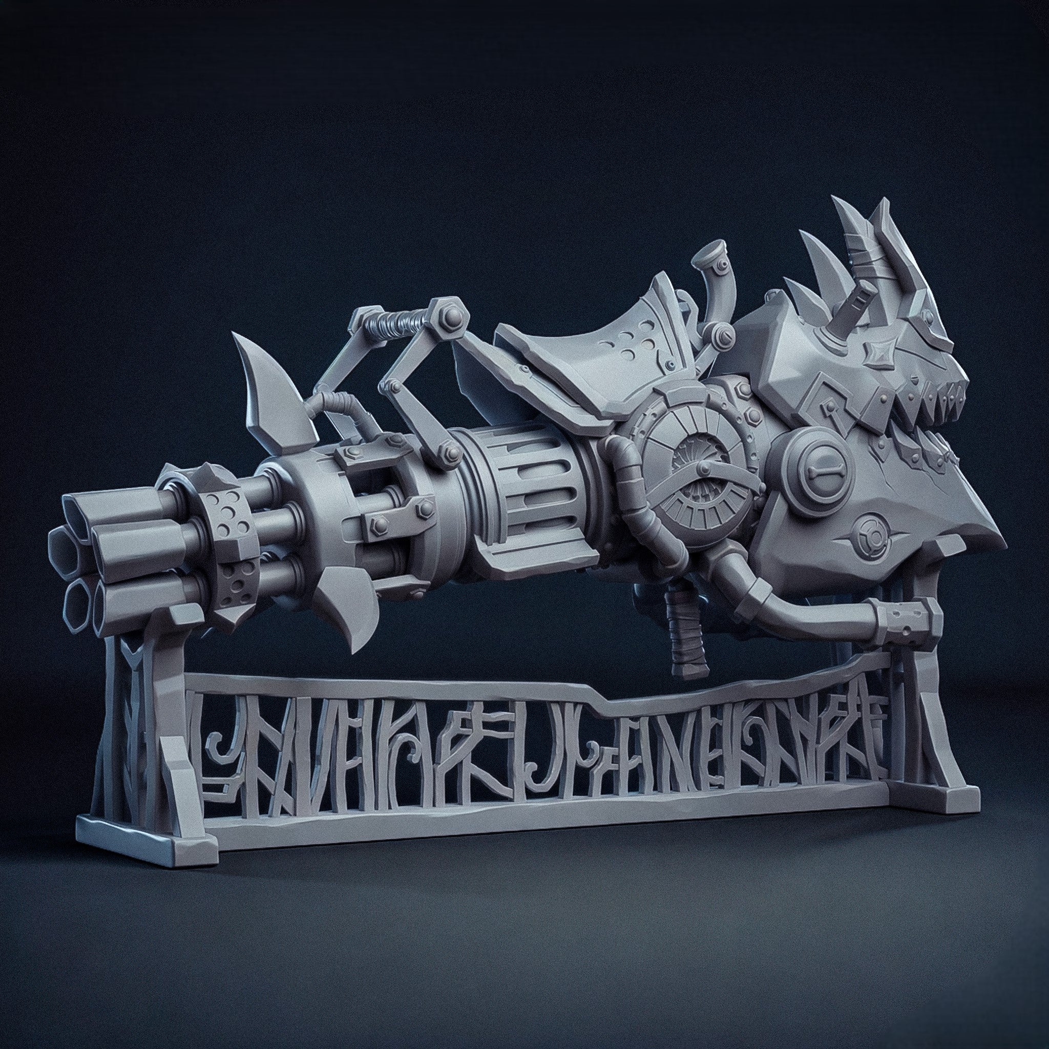 Fichier STL Jinx's Rhino Gun - Arcane - IR3D