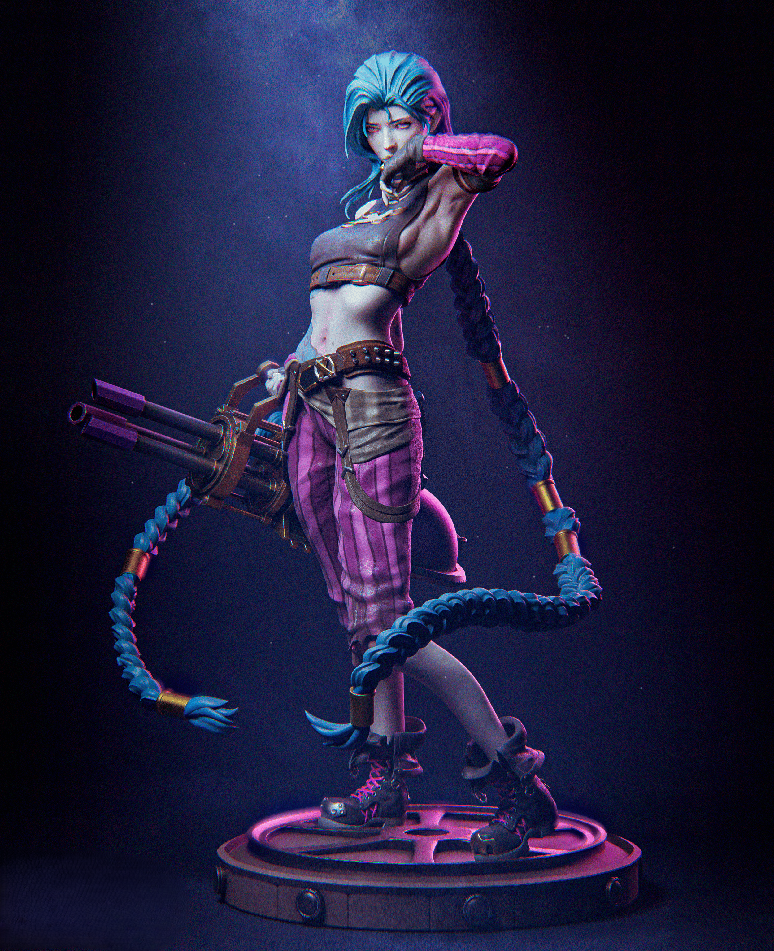 Figurine Jinx Arcane - IR3D
