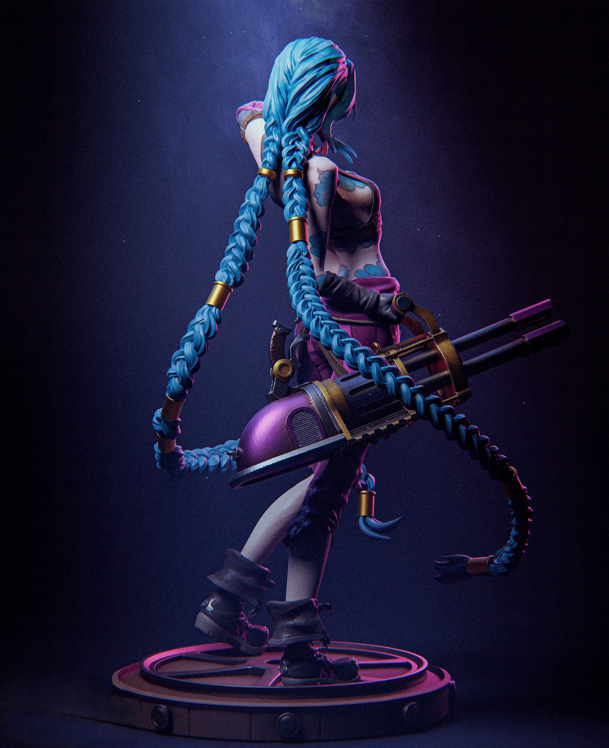 Figurine Jinx Arcane - IR3D
