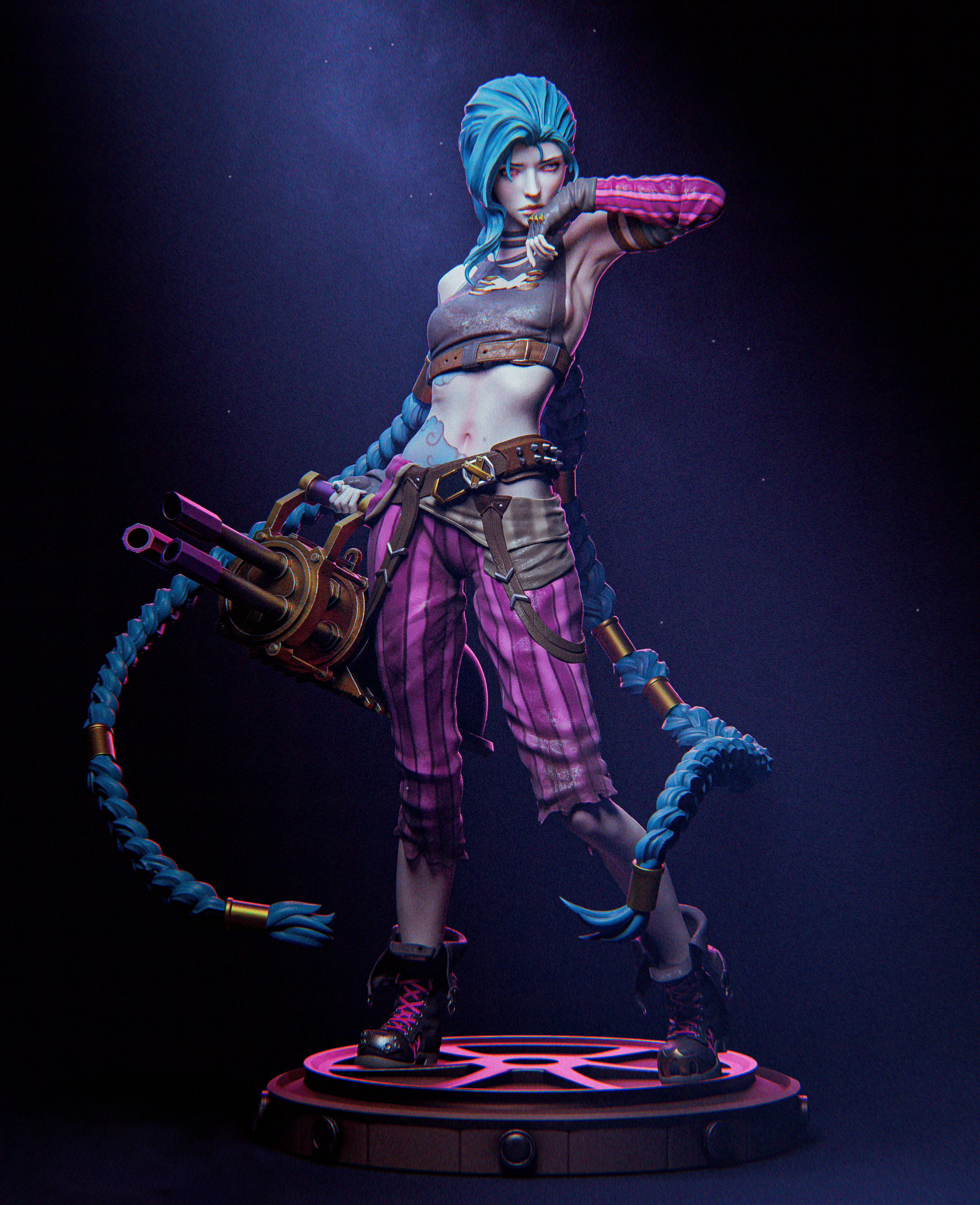 Figurine Jinx Arcane - IR3D