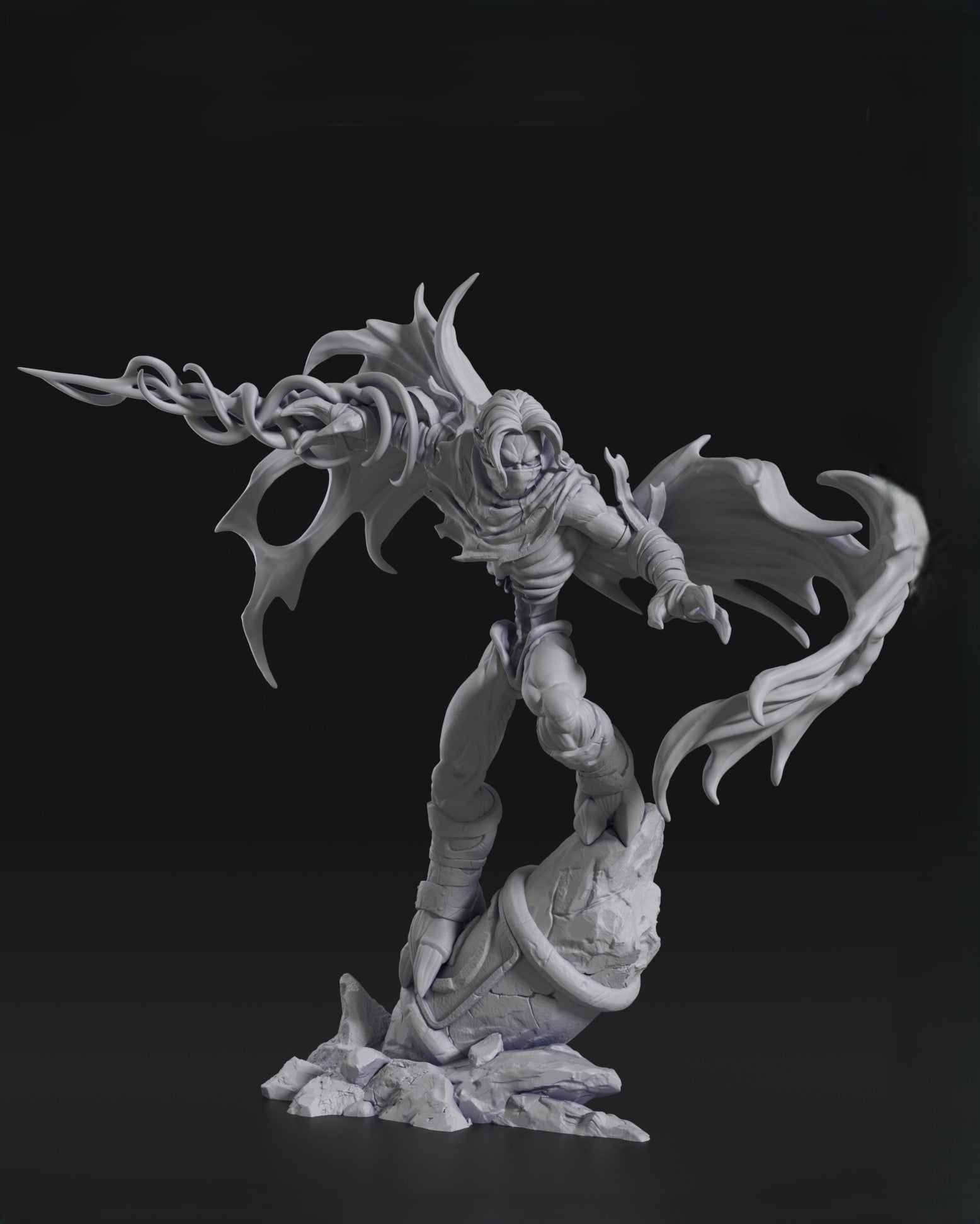 Black Window Figurine