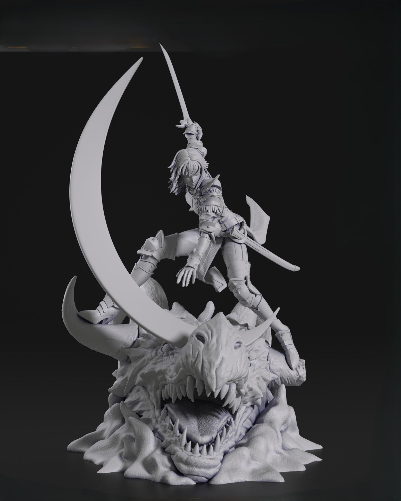 Fugurine Cha Hae-In - Solo Leveling - IR3D