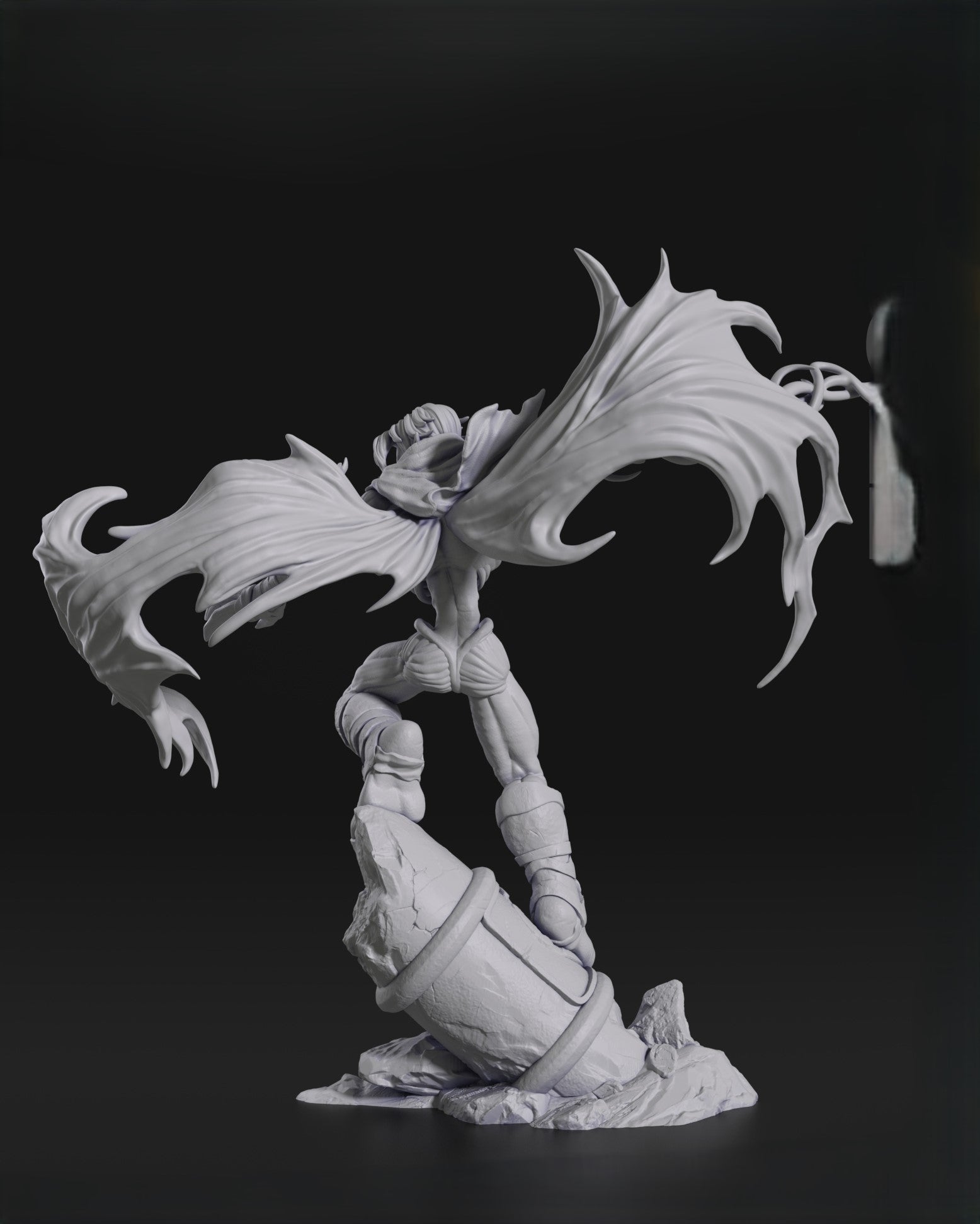 Black Window Figurine