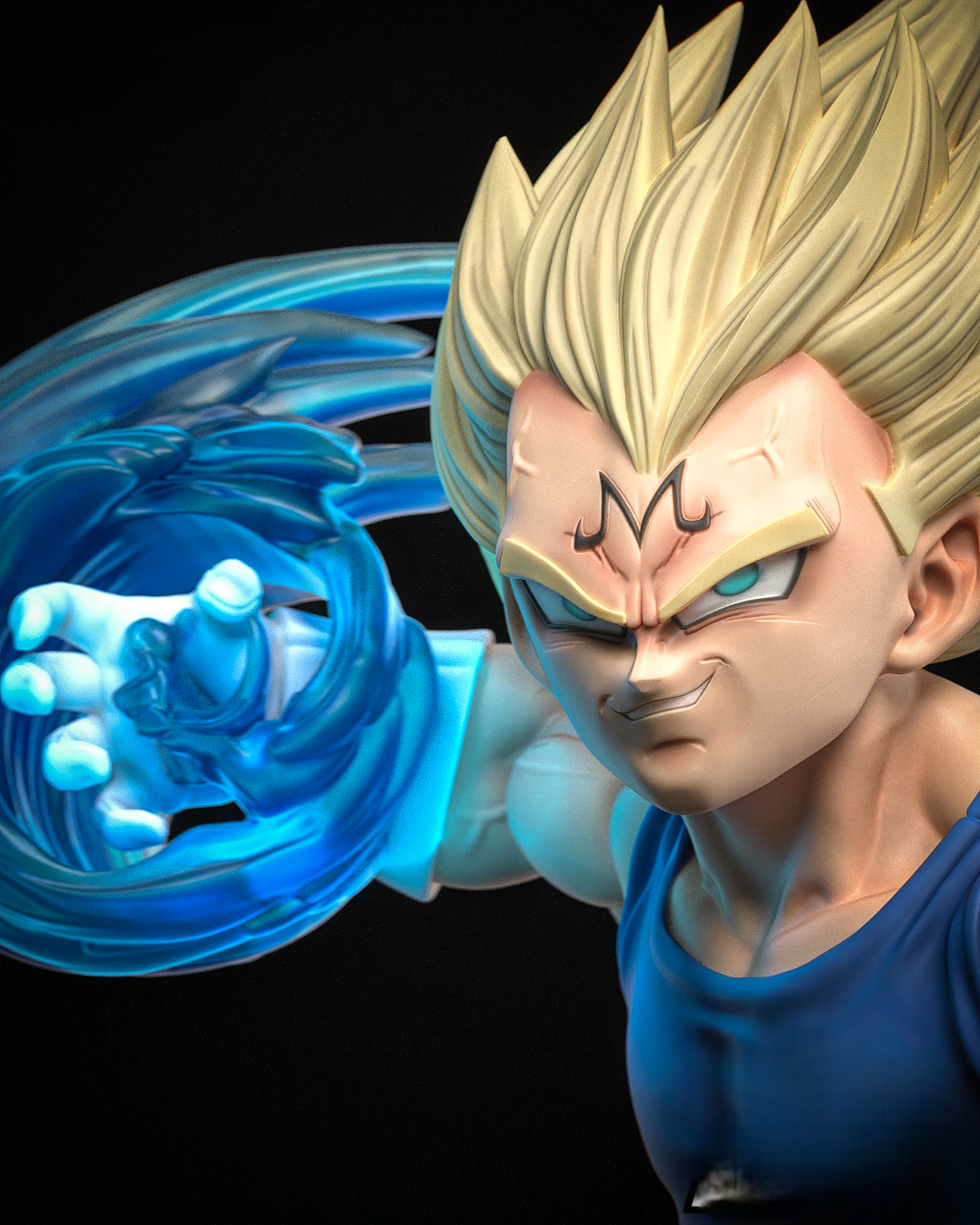 Buste Majin Vegeta - IR3D