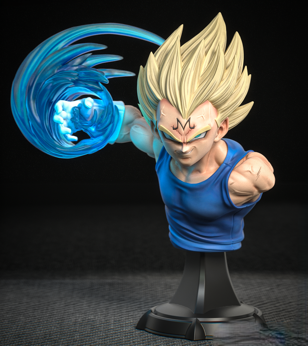 Buste Majin Vegeta - IR3D