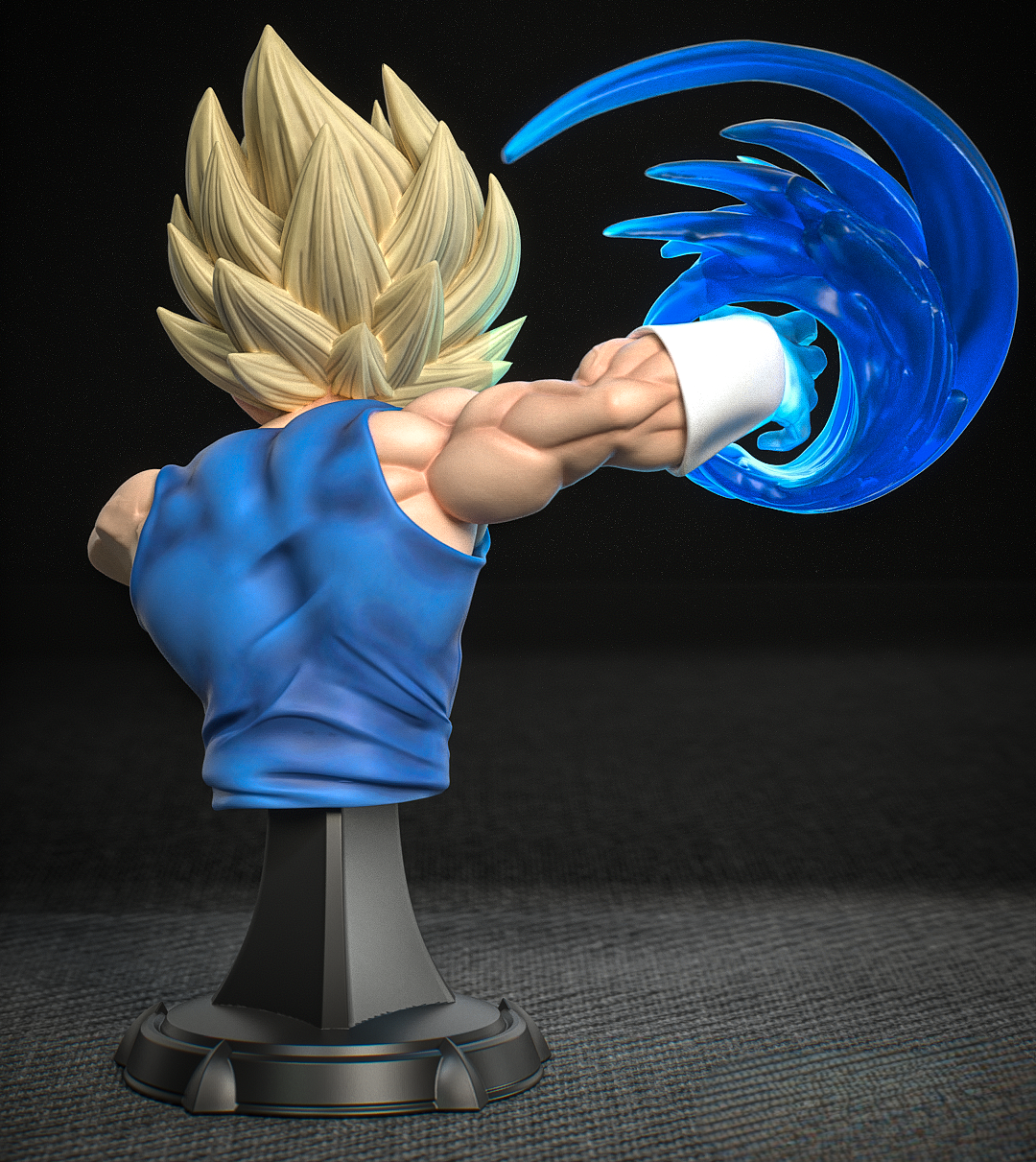 Buste Majin Vegeta - IR3D