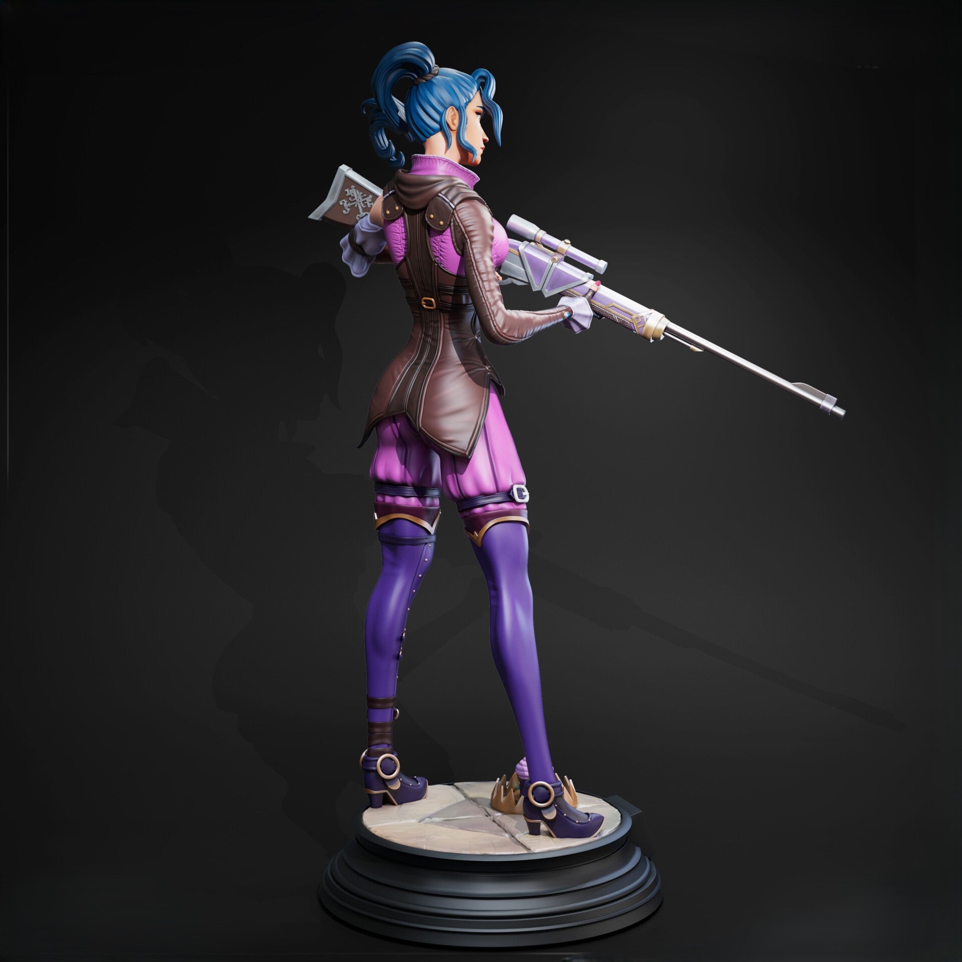 Fichier STL Caitlyn Arcane - IR3D