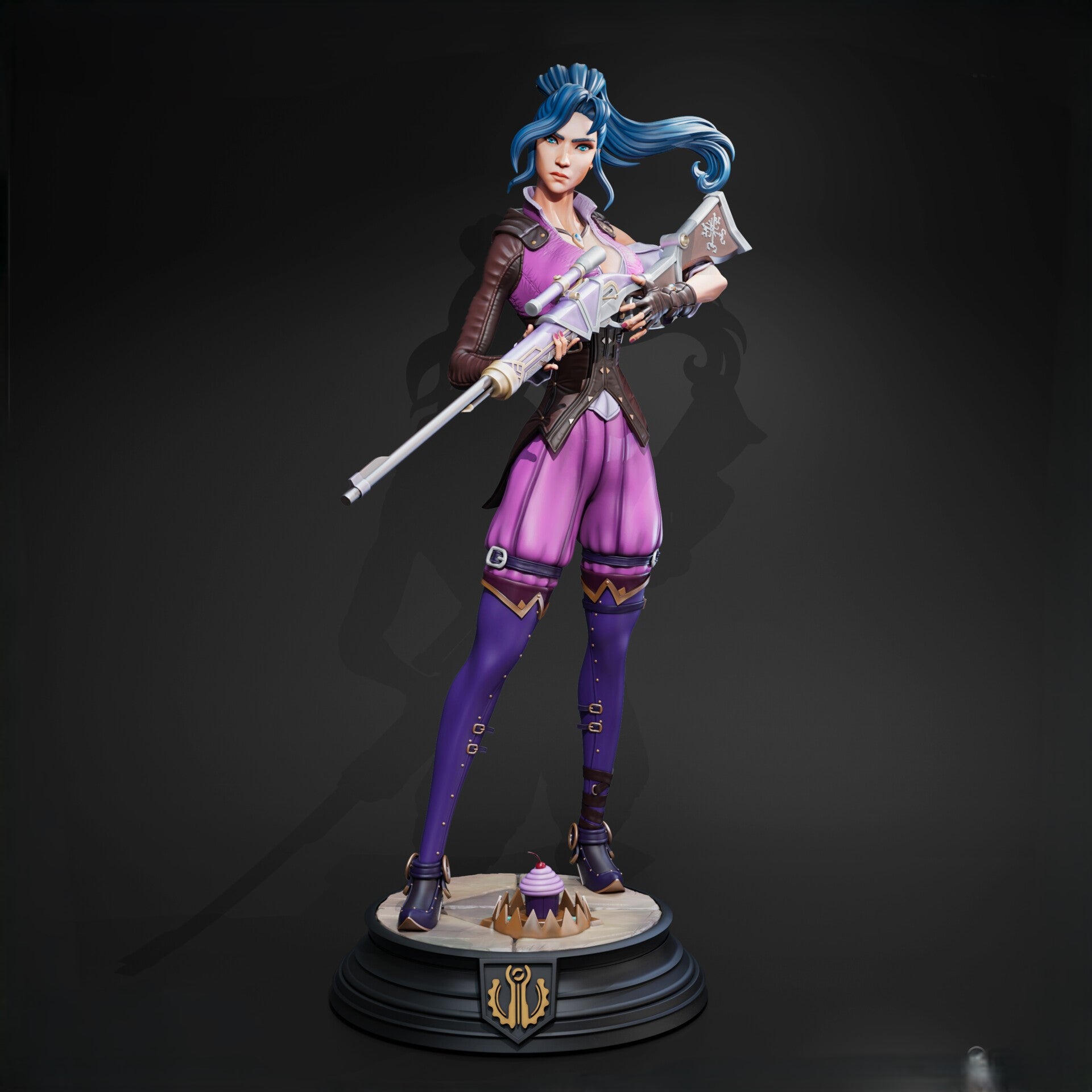 Fichier STL Caitlyn Arcane - IR3D
