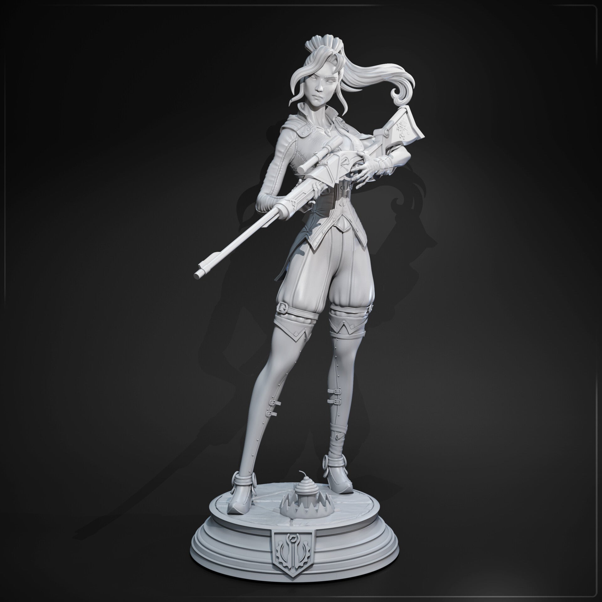Figurine Caitlyn Arcane - IR3D