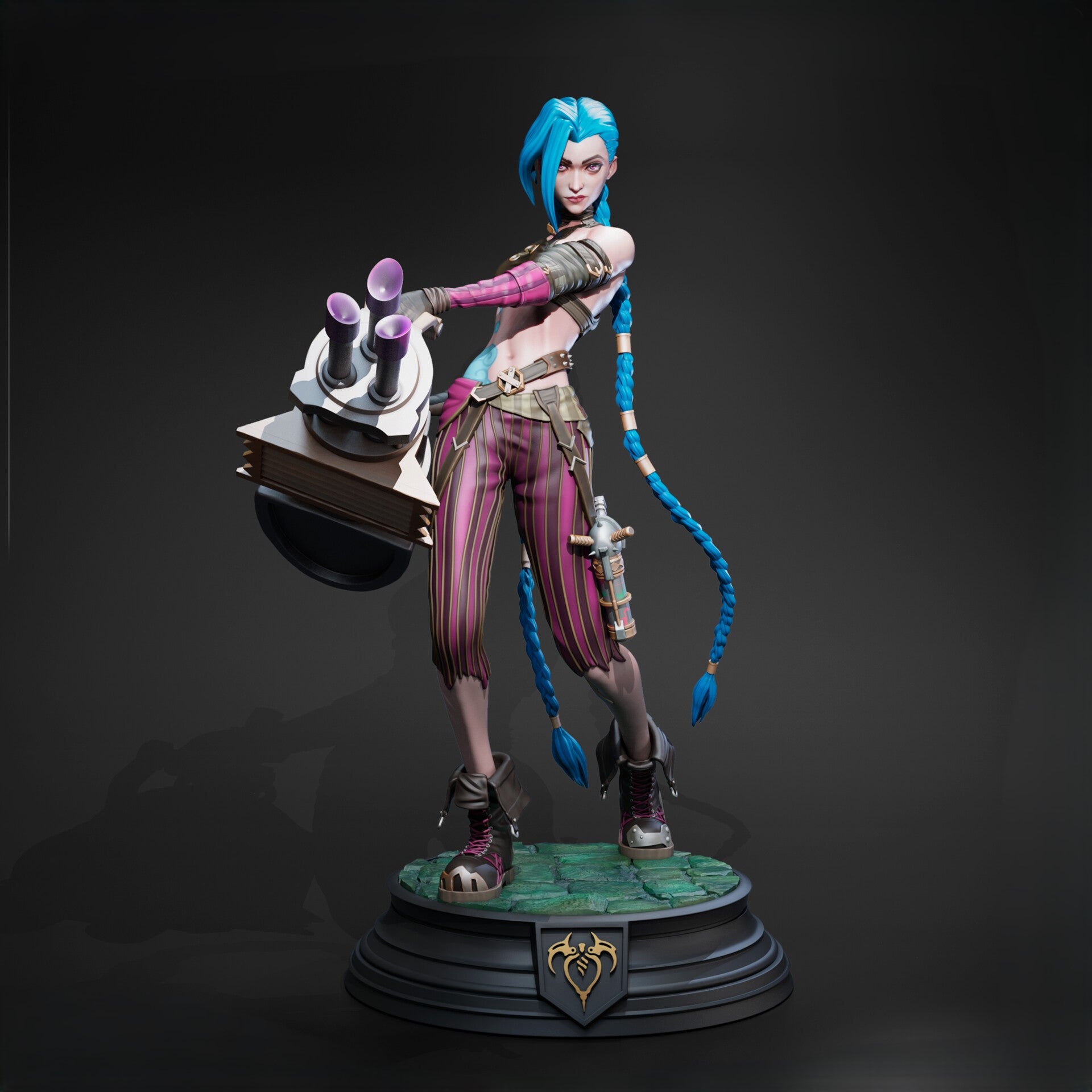 Fichier STL Jinx Arcane - IR3D