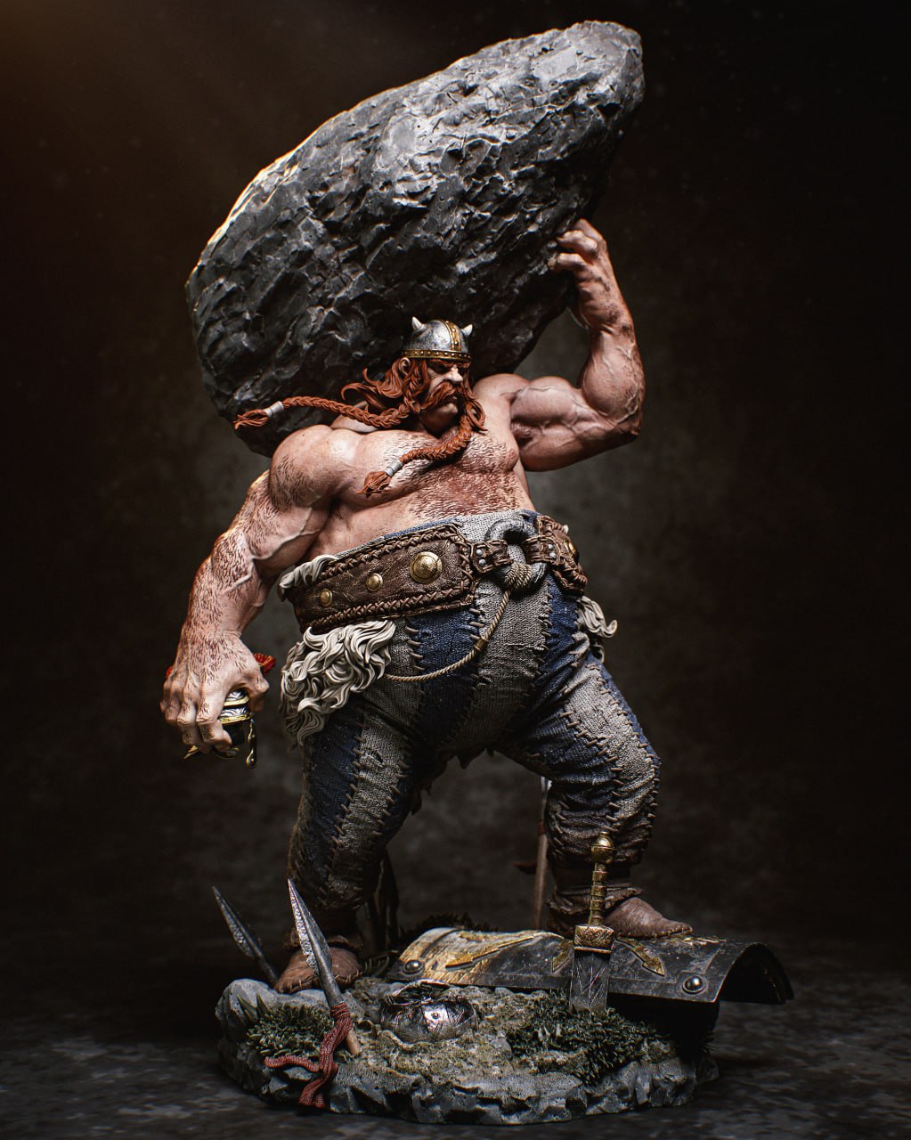 Figurine Obelix - IR3D