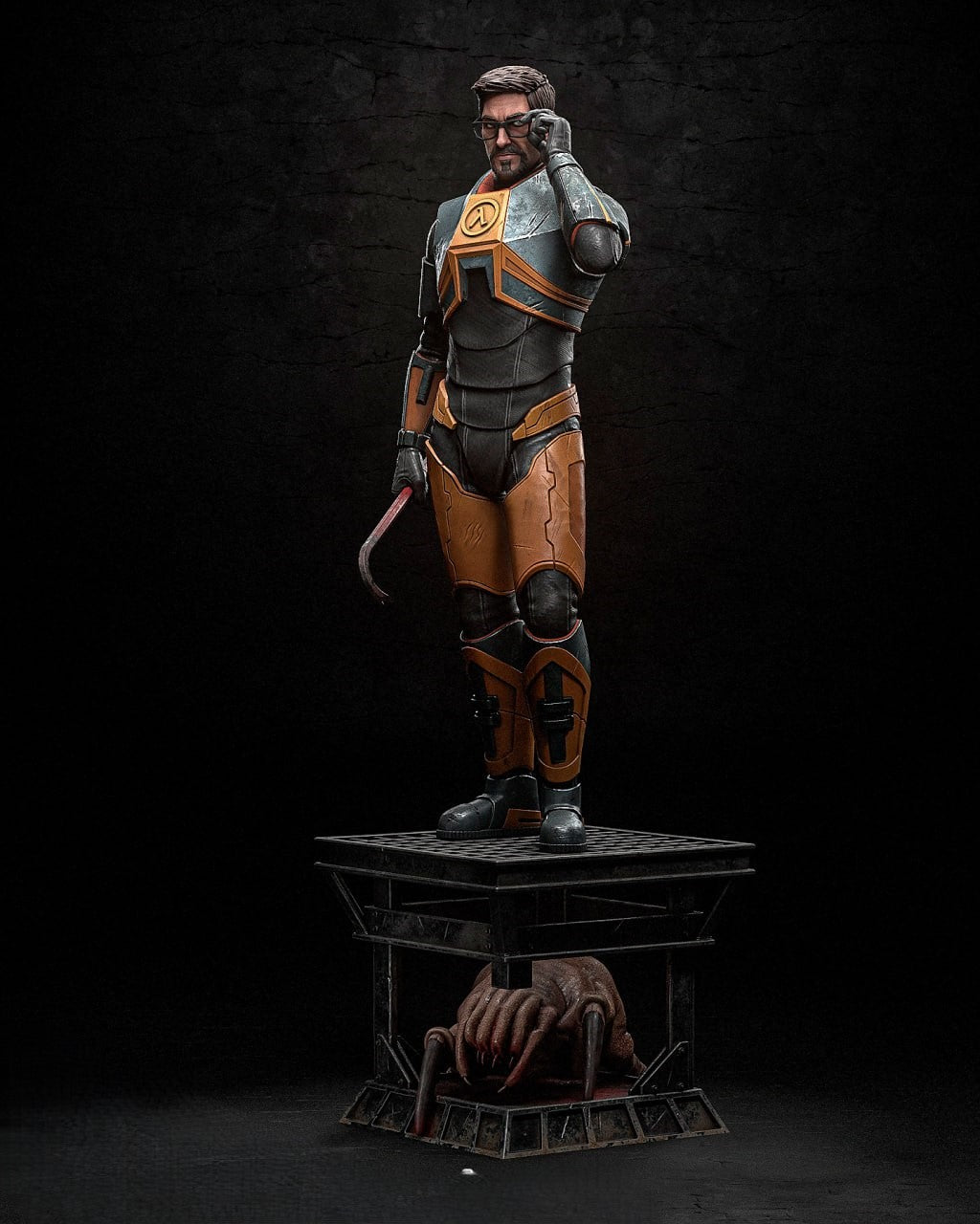 Figurine Gordon Freeman - IR3D